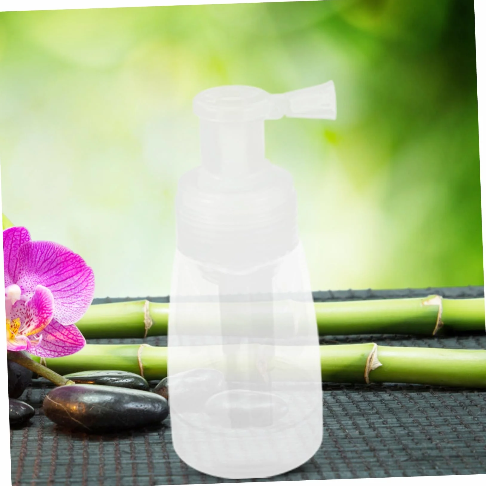 FOMIYES Botella Rociadora de Polvo Rellenable Dispensador de Polvo Seco