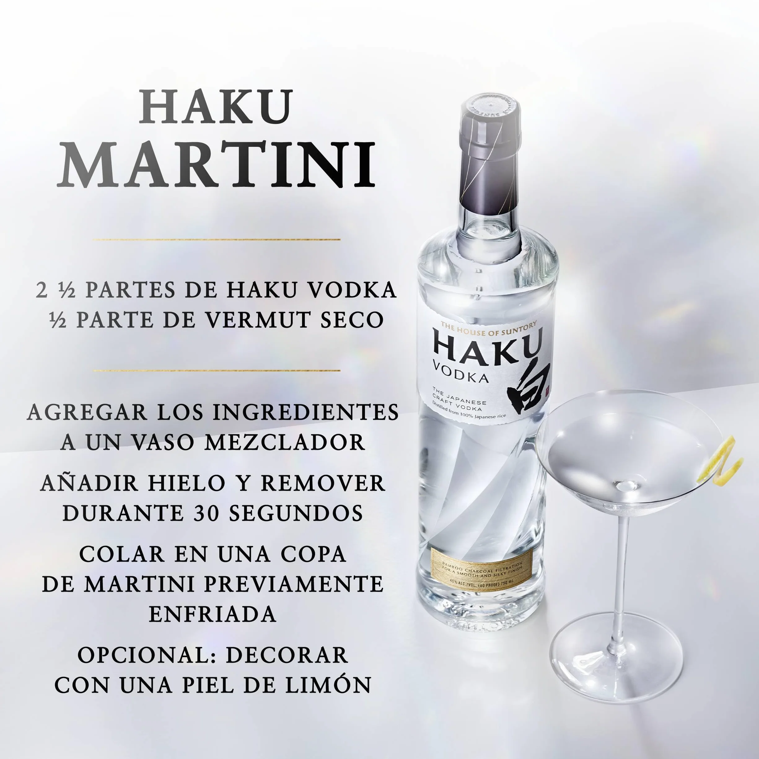 Suntory Vodka Haku