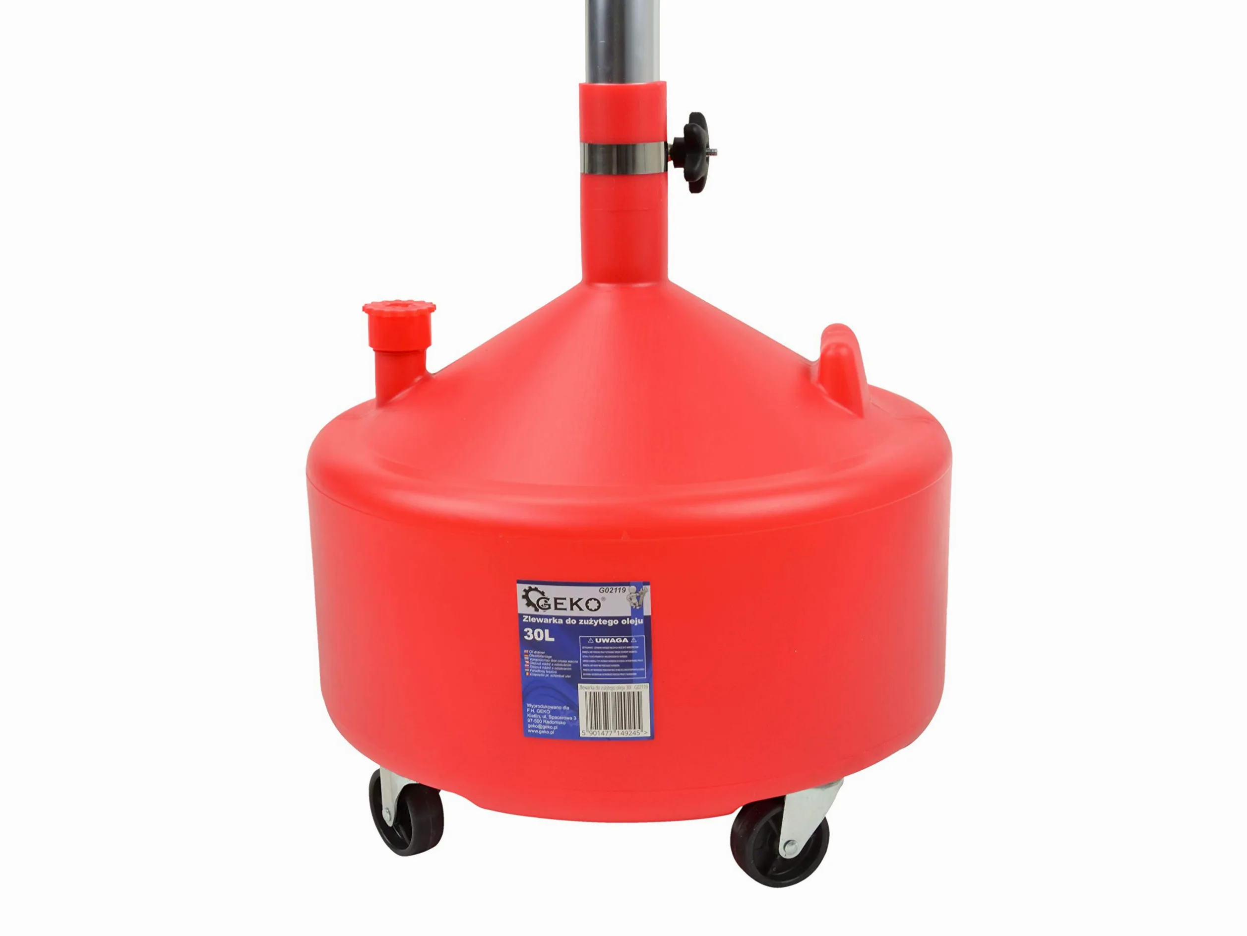BSD Recogedor de Aceite - Dispositivo de Drenaje de Aceite Usado, Extractor de Aceite, Extractor de Aceite de Gravedad - 30L