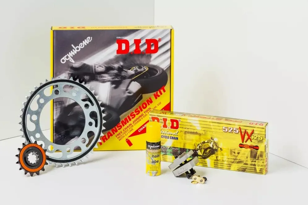 Kit de transmisión de cadena, corona y piñón compatible con Yamaha MT07 MT-07 Tracer XSR 700