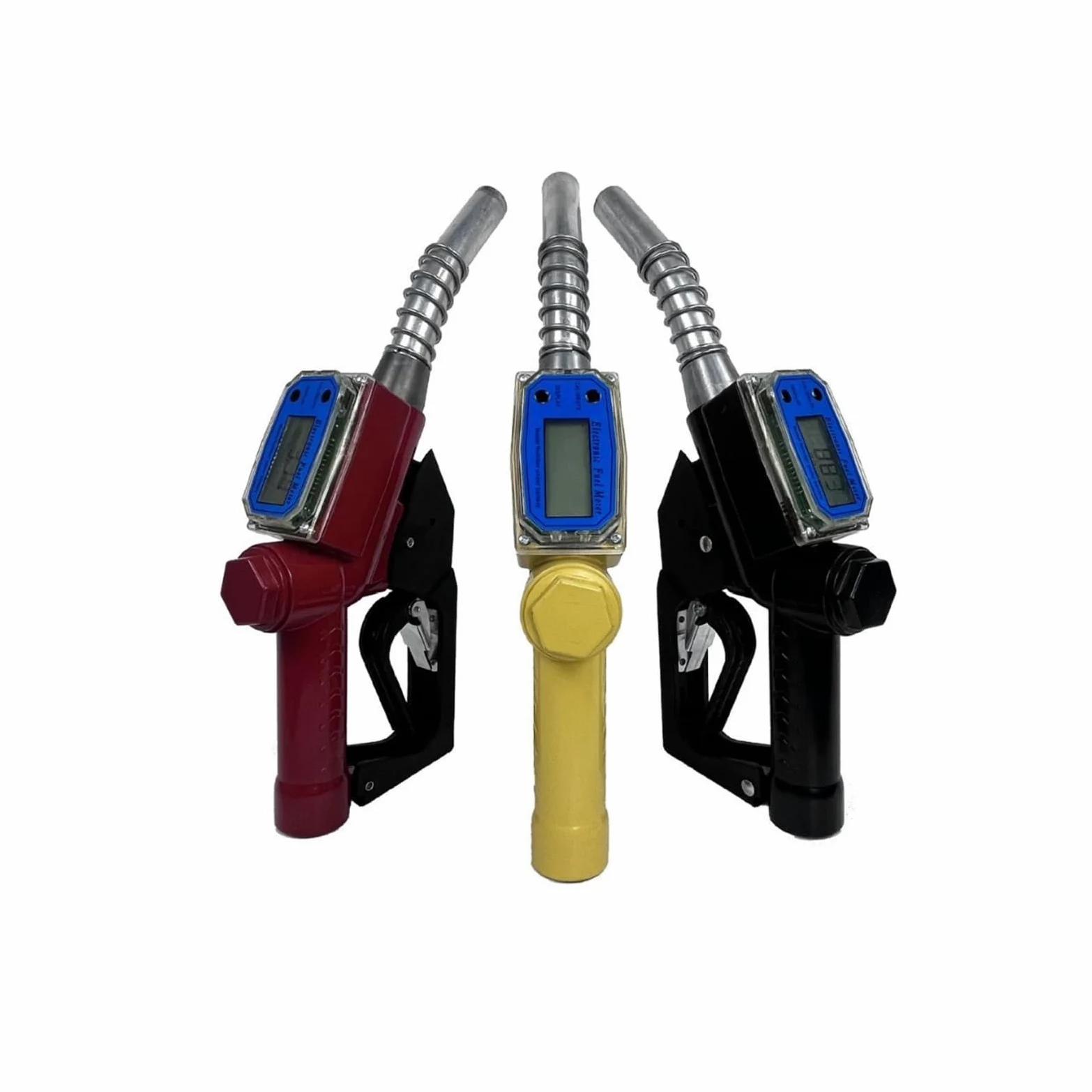 Pistola de combustible diésel con pistola de salto automática dosificadora, pistola autosellante, pistola de gasolina doméstica, cabezal de pistola de aceite dosificadora electrónica para aceite de tr