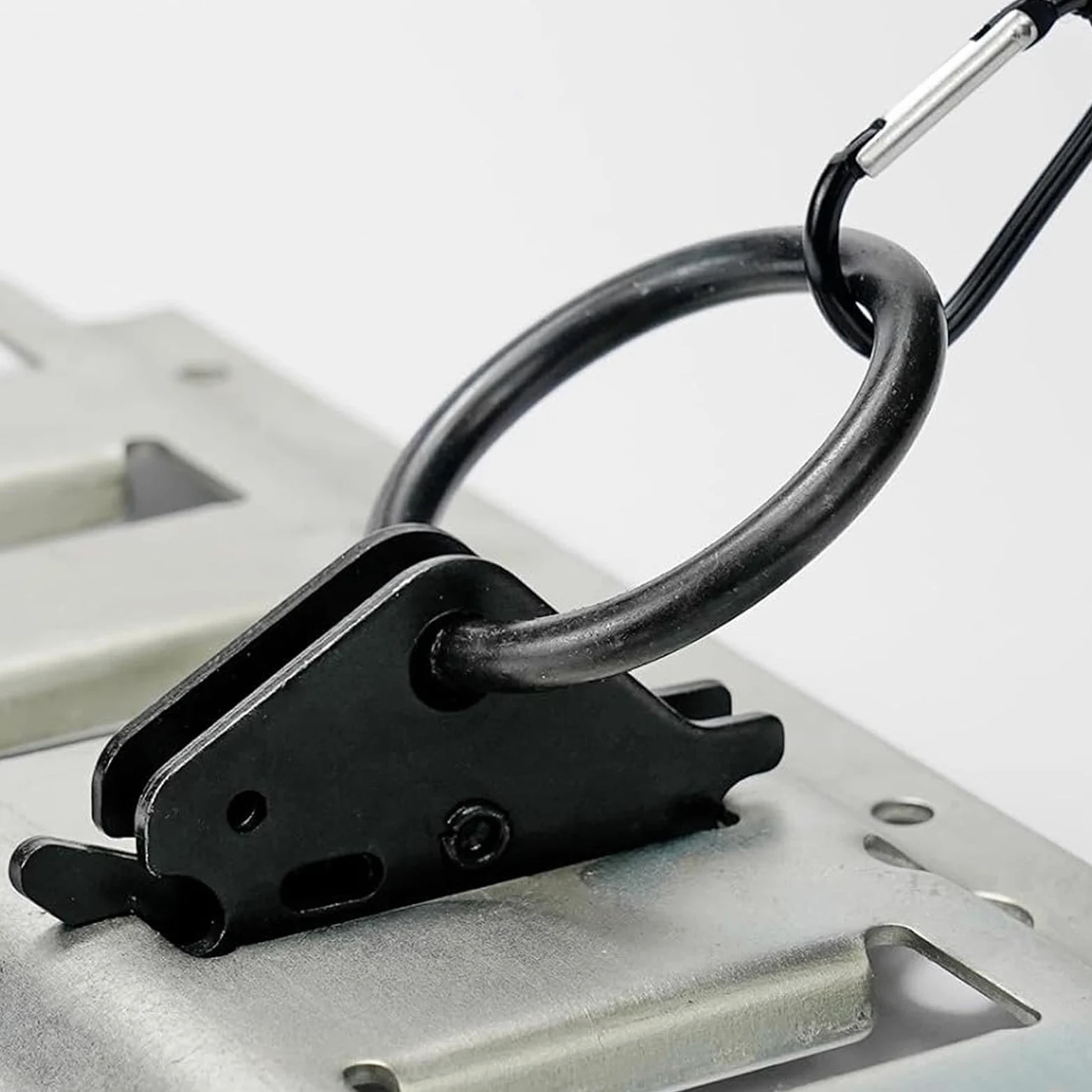 banapoy E Track O Anning Ating Anchors, 10Pcs de Servicio Pesado E del de Riel de Empate, 2500lbs de Carga de Trabajo, para Camiones, Remolques, Camionetas, Camas Planas