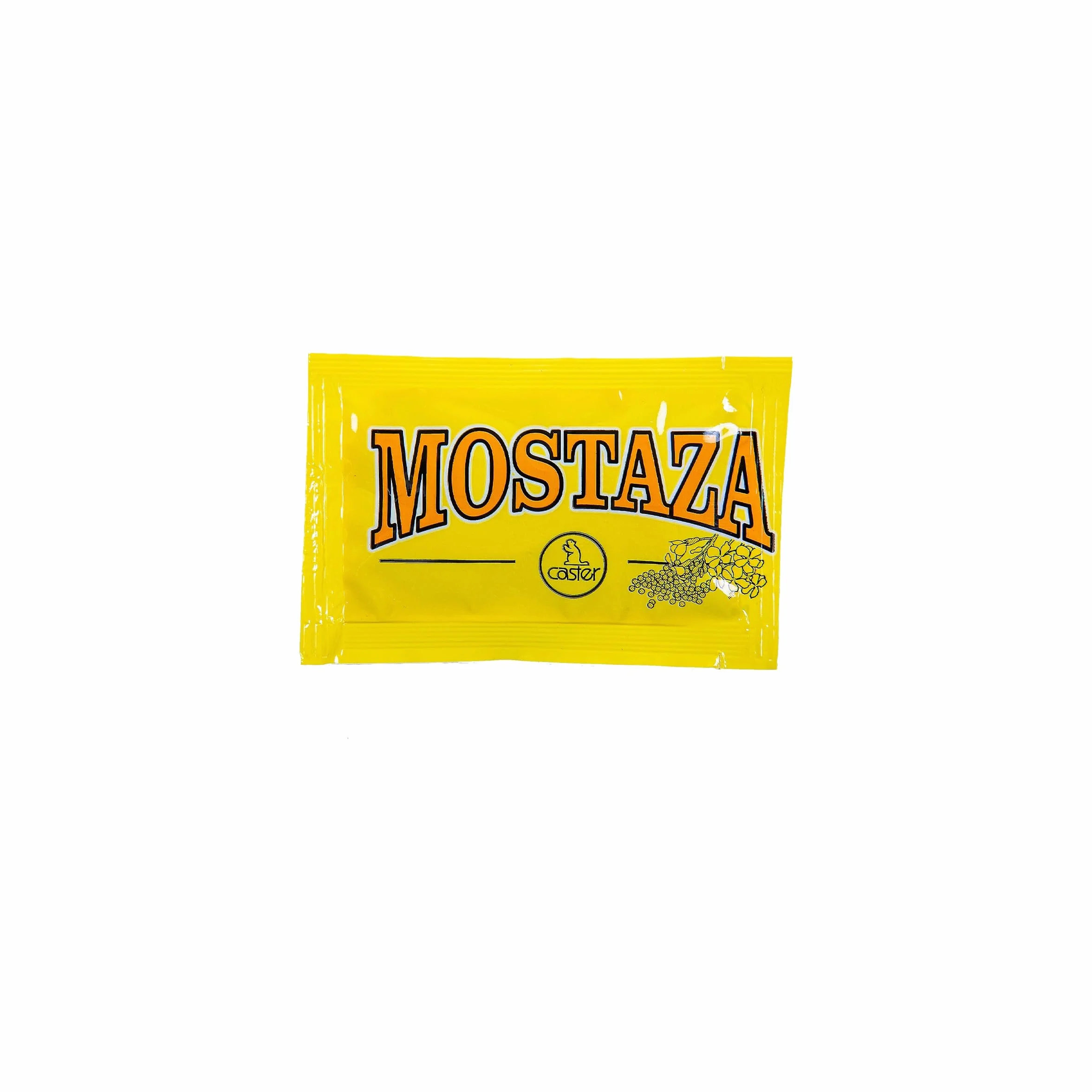 Mostaza Monodosis 6g Caja Dispensadora 450 Sobres Individuales Sabor Equilibrado Semillas de Mostaza Seleccionadas Hostelería Catering