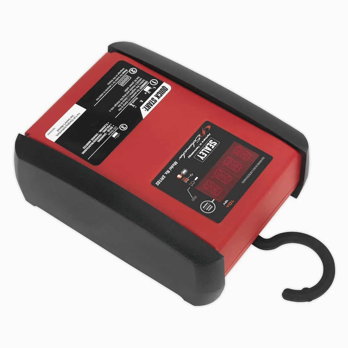Sealey Spi10S Cargador de batería Inteligente de Carga de Velocidad 10Amp 12V