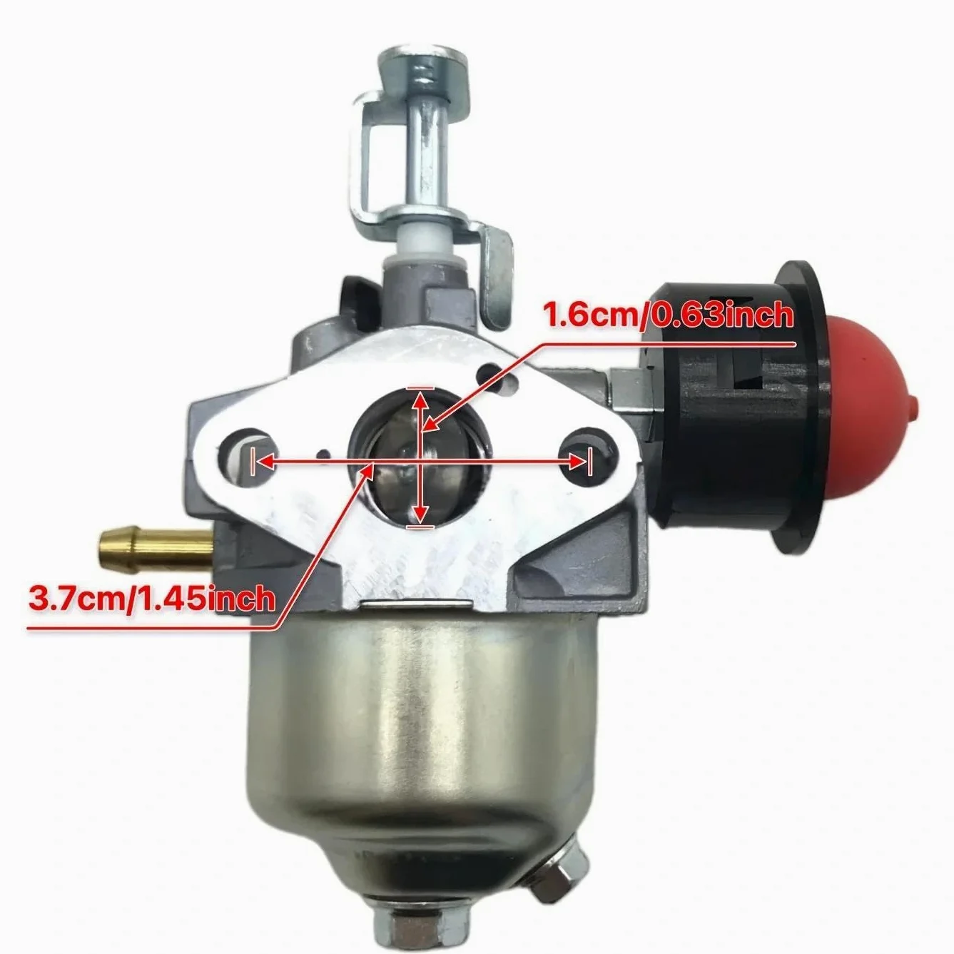 Carburador Power Carb para 1P56F 1P52F 79-96CC Motor Eje Vertical Soplador Nieve Cortacésped Carburador