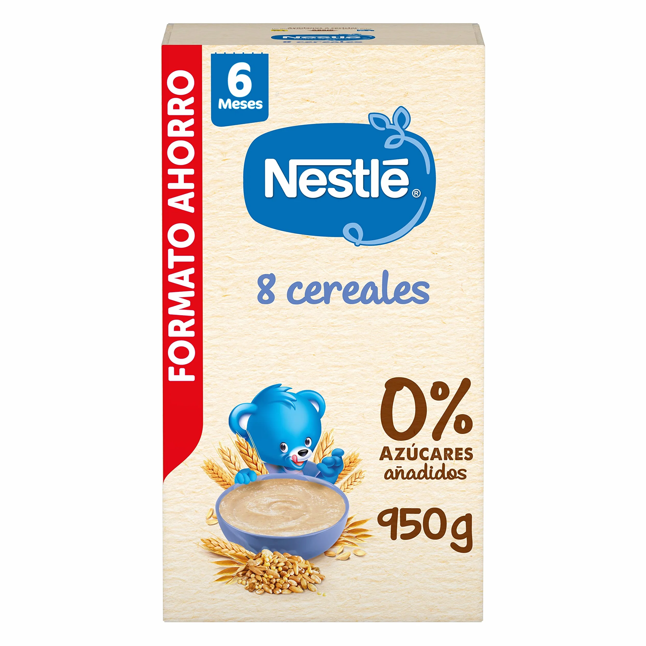 Nestle Papilla 8 Cereales, 950 g