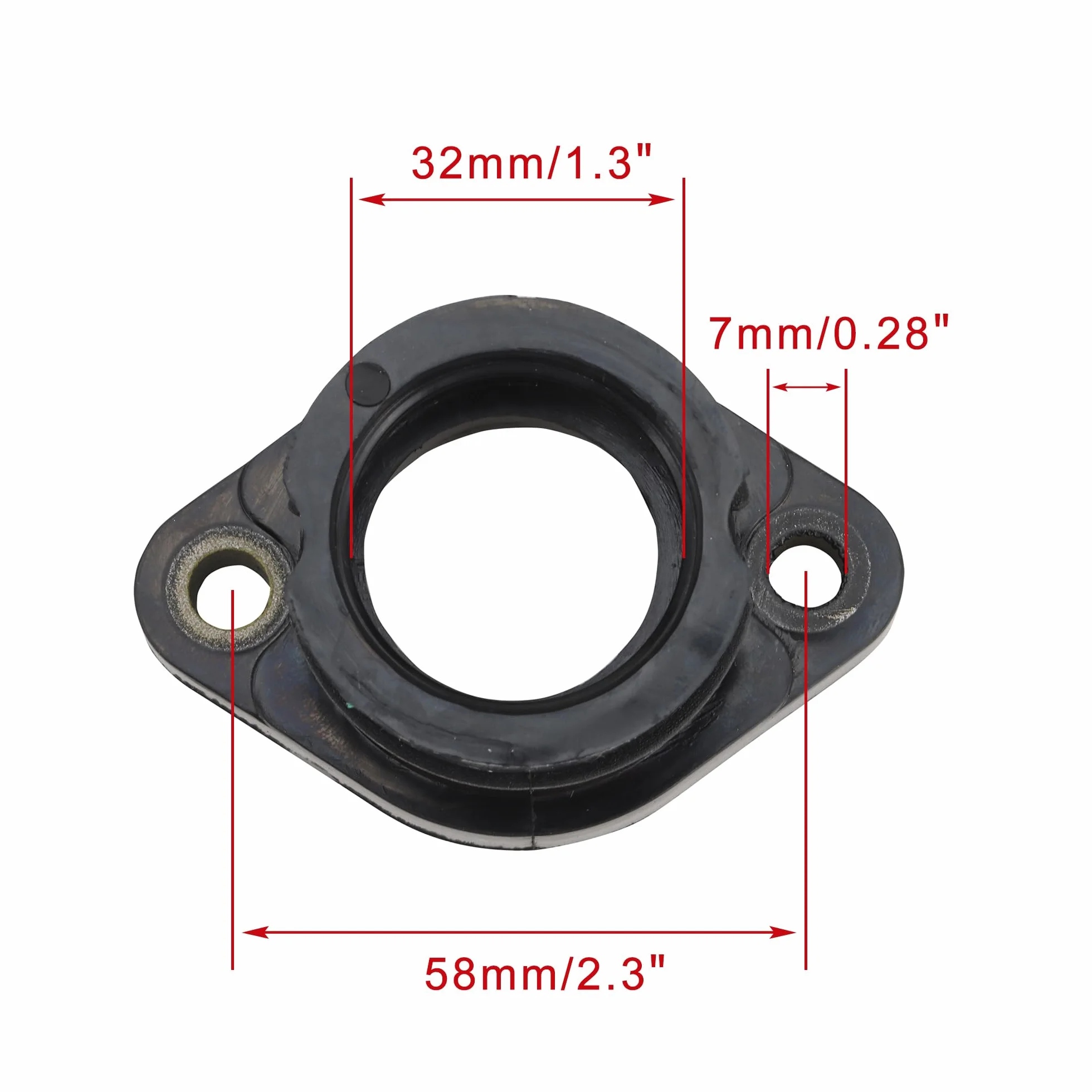 WOOSTAR Carburador Tubo Colector de Admisión Reemplazo para Polaris Trail Blazer 250 Trail Boss 250 Big Boss 250 Xpress 300 OEM #3085013#3083412#3083022