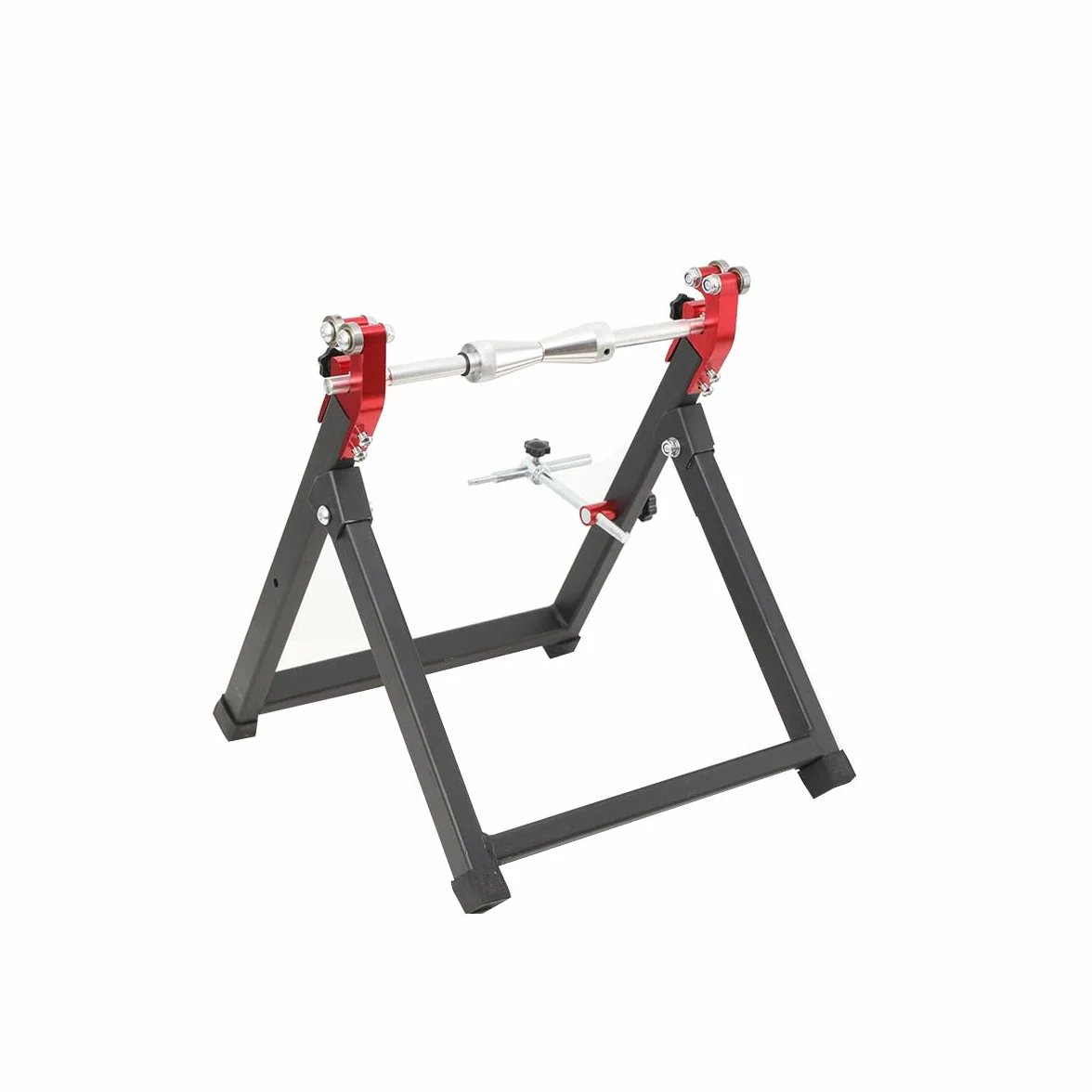 Equilibrador de Ruedas de Motocicleta, Soporte de Equilibrio de Ruedas de Acero, Manual Plegable para Ruedas de Motocicleta Herramientas Portátiles para Balanceador de Ruedas