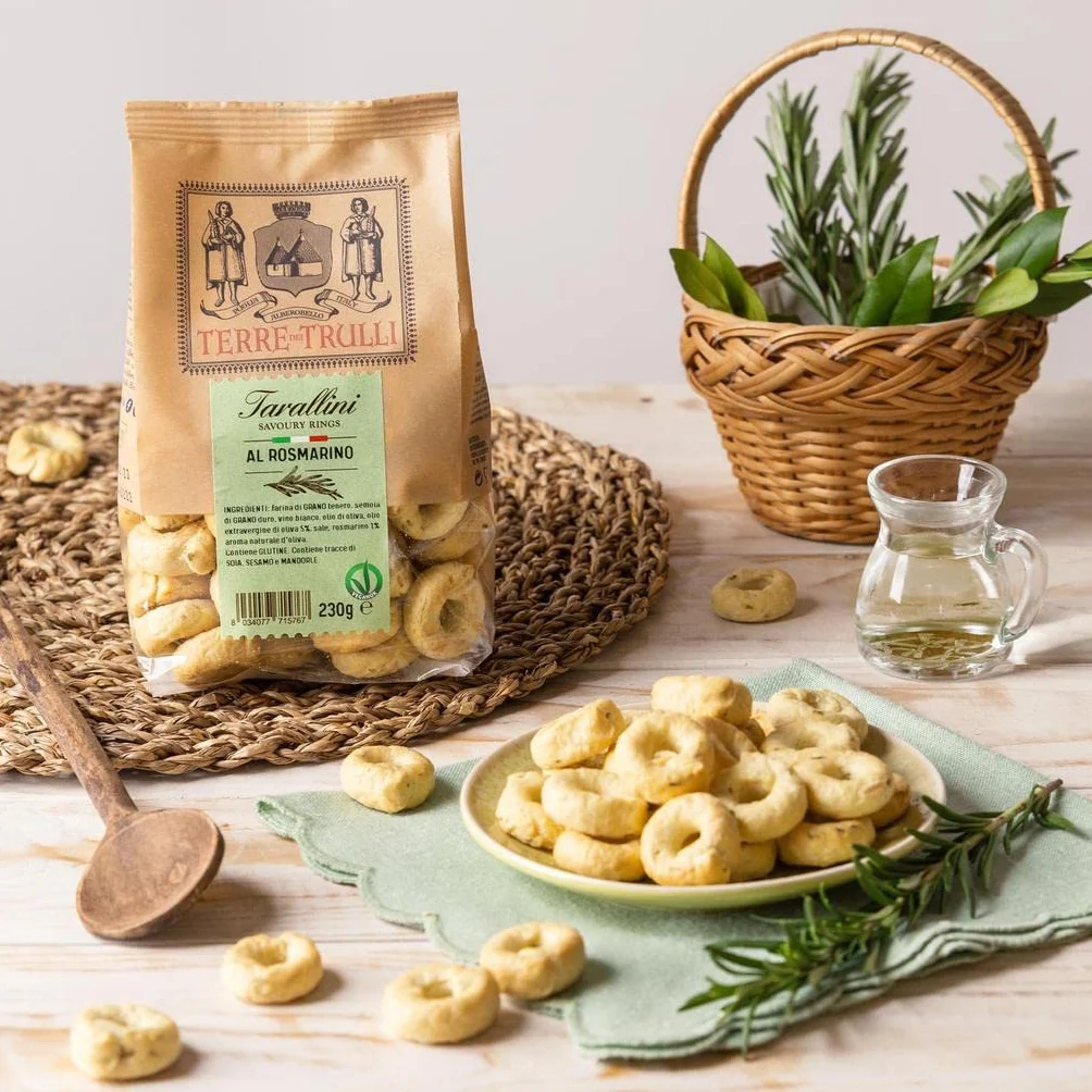 Tarallini de Apulia con Romero 5 x 230g