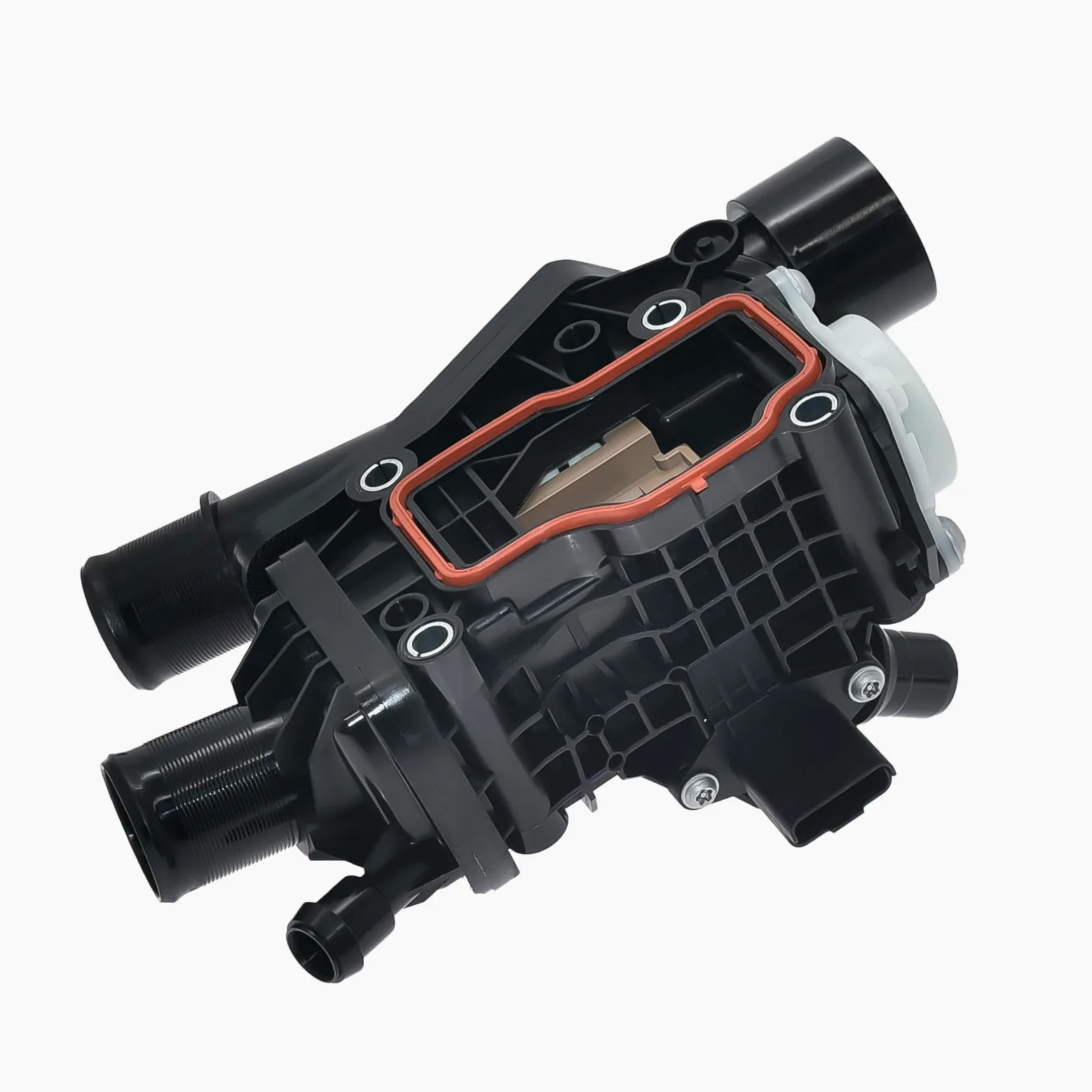 KAOLALI 9804160380 - Carcasa de termostato compatible con Peugeot 308 Citroën C4 C5 III 308 508 2.0 BlueHDi - Carcasa para termostato