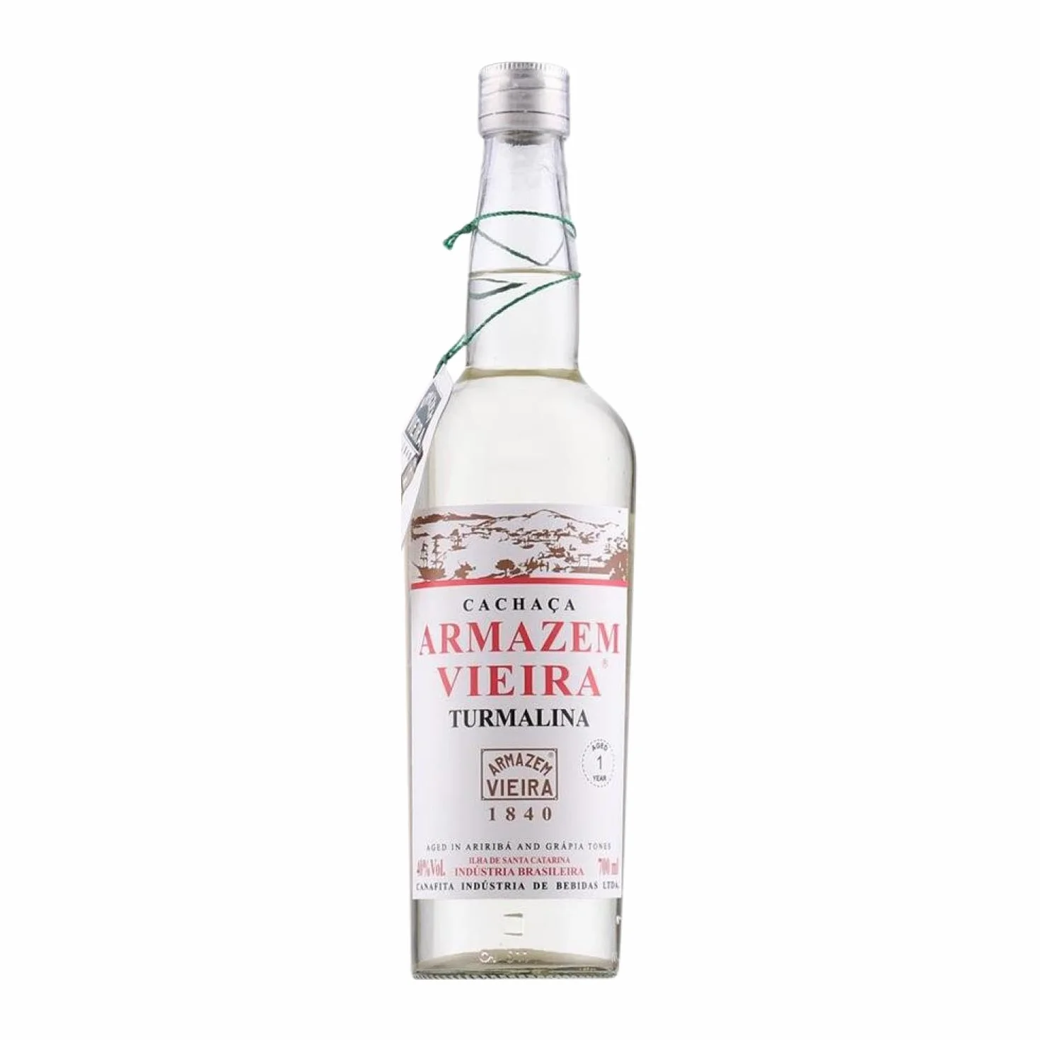 Cachaza Armazem Vieira Turmalina 1840 70 cl
