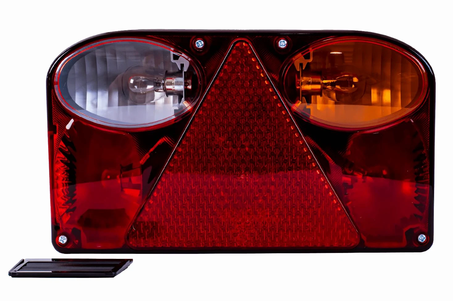 UNITRAILER Juego de luces: FRISTOM FT-088 faros traseros + ASPÖCK FLEXIPOINT I luces de marcador laterales + arnés de cableado MANTES de 5,2 m de 13 pines