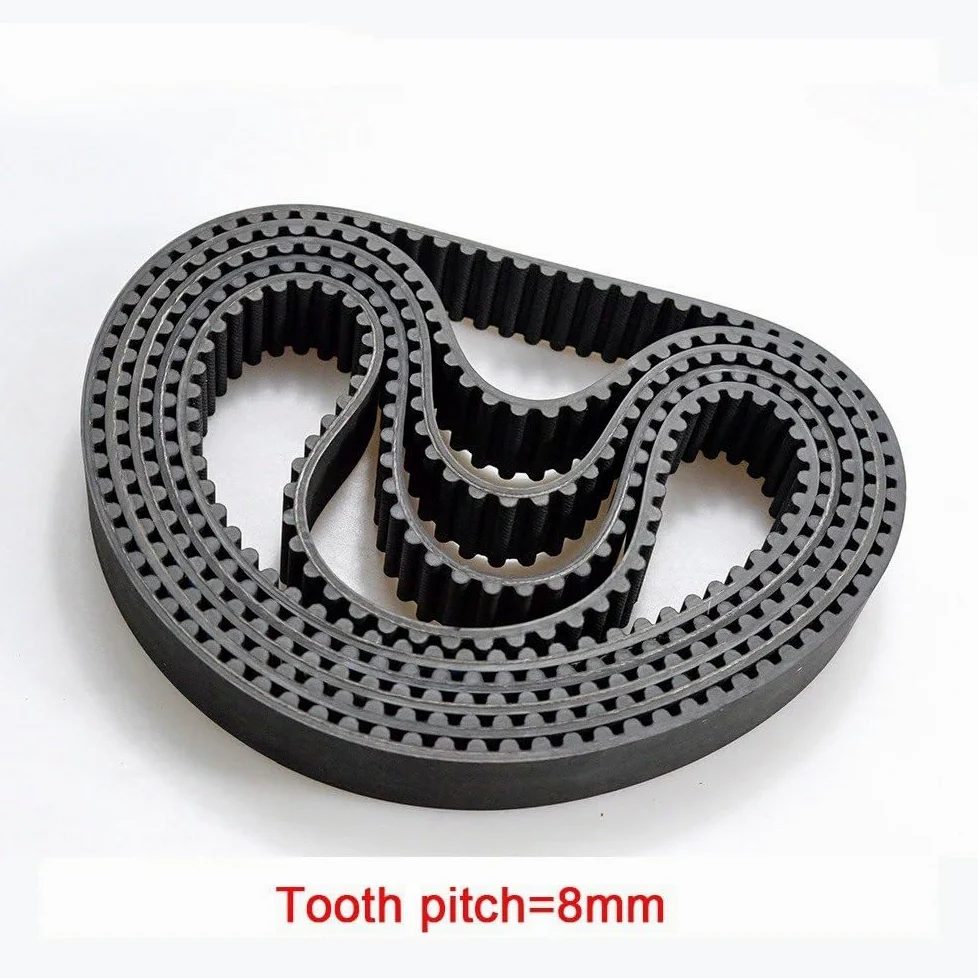 Drive Belt Correa Síncrona HTD 8M Ancho 15/20/25/30/35/40/50Mm 1360 Dientes 170 Correas Distribución(2 piezas,50mm)