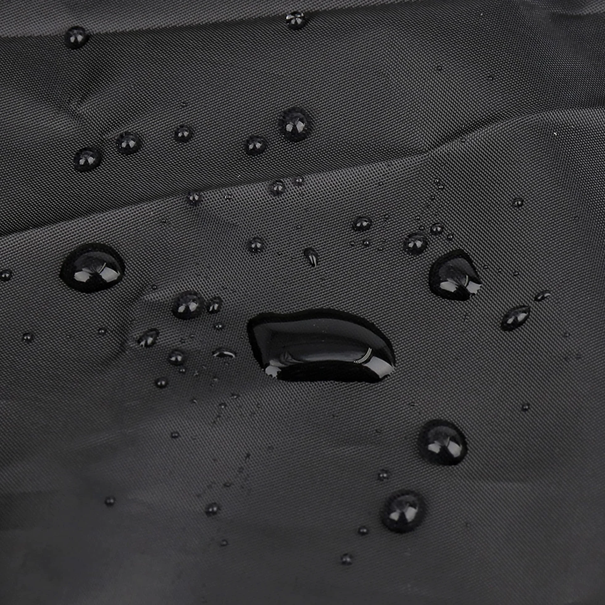 X AUTOHAUX - Funda Ligera para Moto, Media Funda, para Exteriores, Impermeable, Protector de Lluvia y Polvo, para la mayoría de Deportes, Aventura, Touring, Cruiser, Negra, Talla L