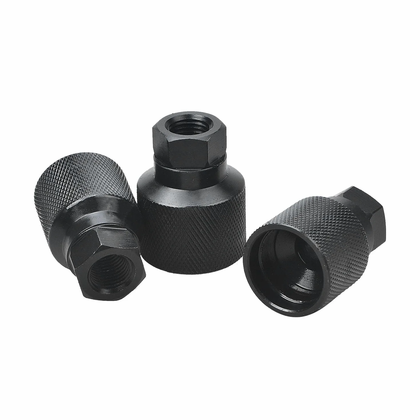 21 Piezas Juego de Extractor neumático de inyectores para Motores diésel, Kit de extracción de inyectores con 19 adaptadores
