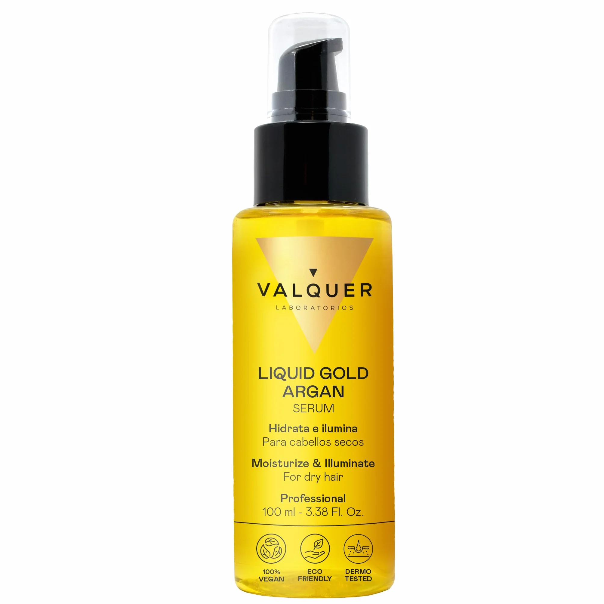 VALQUER Sérum Capilar Aceite de Argán y Zanahoria 100 ml Vegano