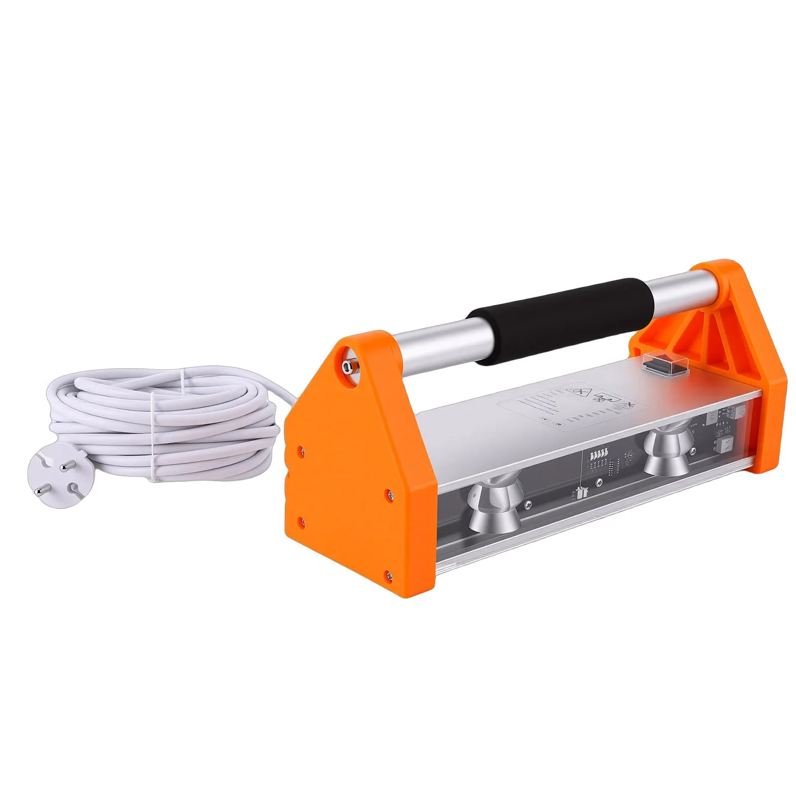 Elprico Luz LED de Inspección de Pared, Lámpara de Desarrollo de Pintor de 26 W 2200 Lm con Cable de 26,2 Pies, Herramienta de Inspección de Paneles de Yeso de Aleación de Aluminio para Pulido de