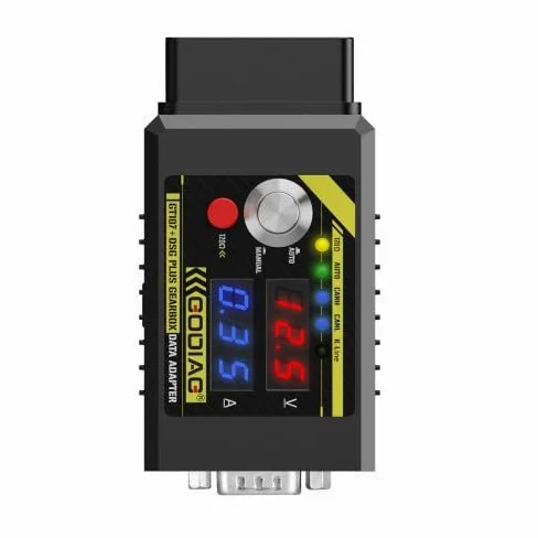 Adaptador de datos GO-DIAG GT107+ DSG Plus con pantalla de corriente de voltaje para DQ250 DQ200 VL381 VL300 DQ500 DL501 B-enz B-MW