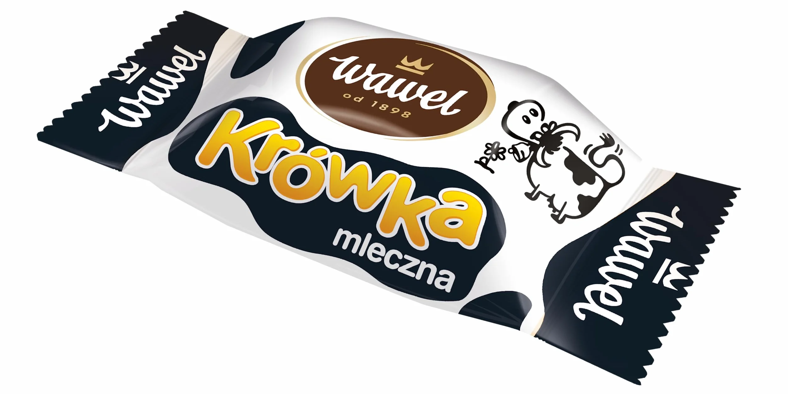Krowka Mleczna Caramelo de leche de vaca 250 g Wawel