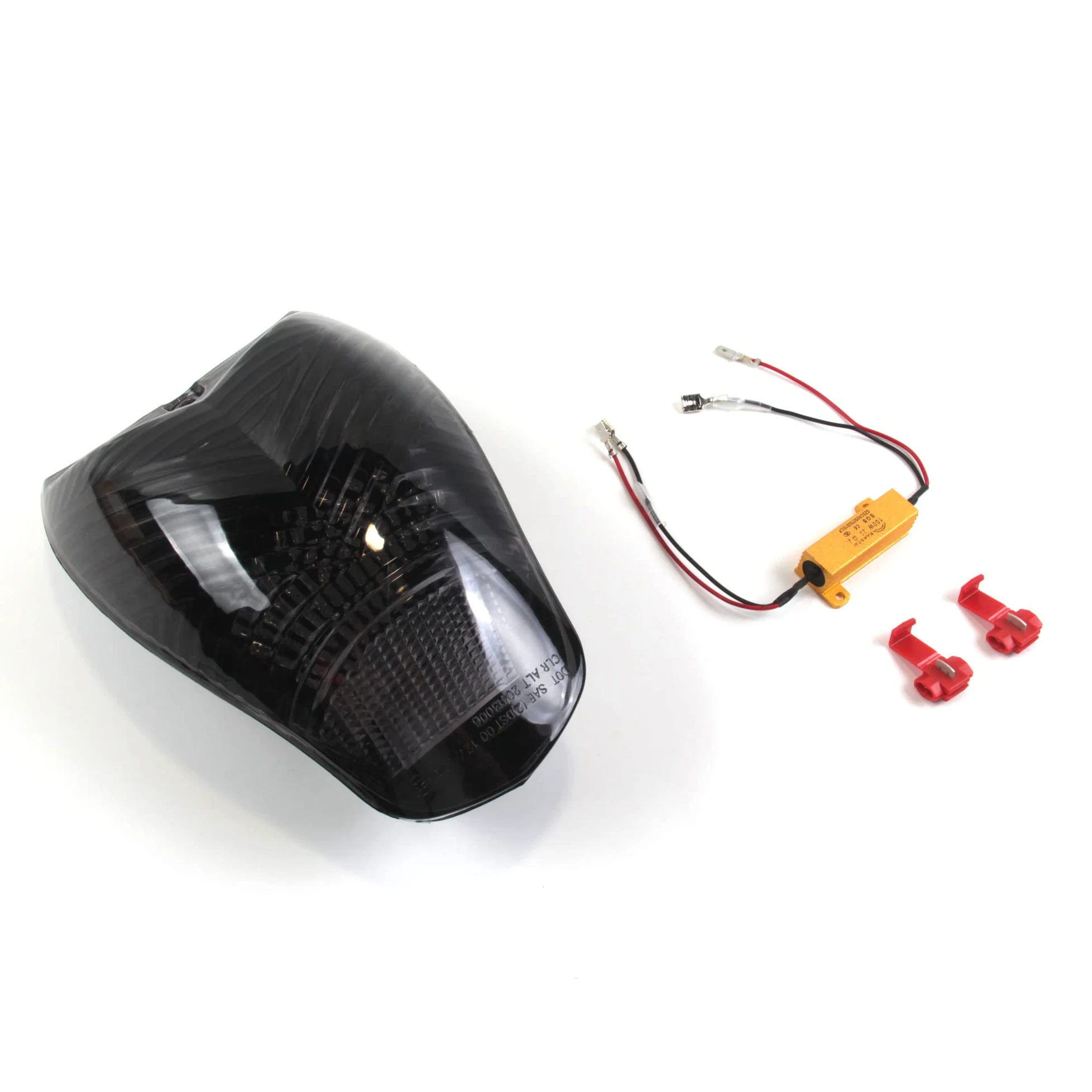 Luz trasera BMW K1200R K1200S 2005-2008 Señal Giro Freno Integrada Lente Ahumada