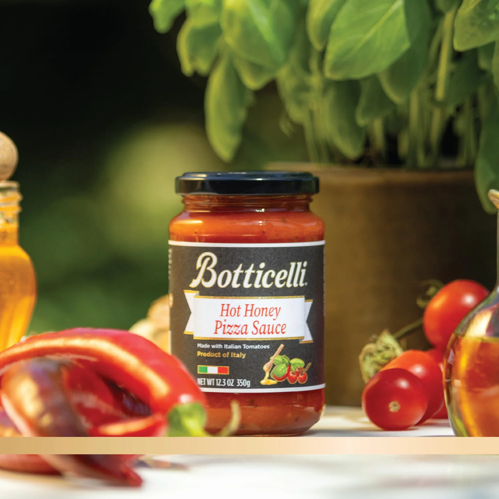 Botticelli Salsa de pizza italiana premium, bajo en carbohidratos, 12 onzas
