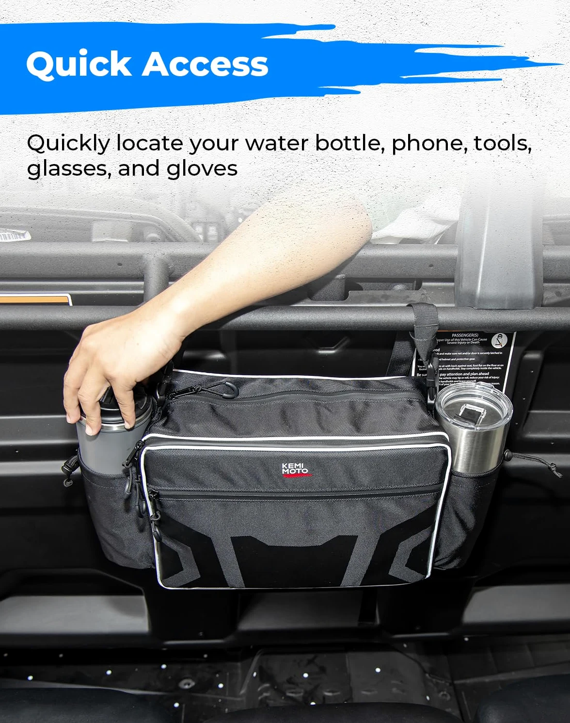 KEMIMOTO Bolsa de almacenamiento para asiento
