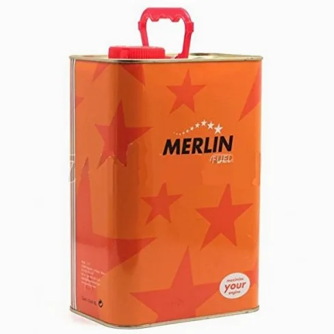 Combustible para coches de radiocontrol de gasolina. Merlin Expert. 5%. Lata de 5 litros