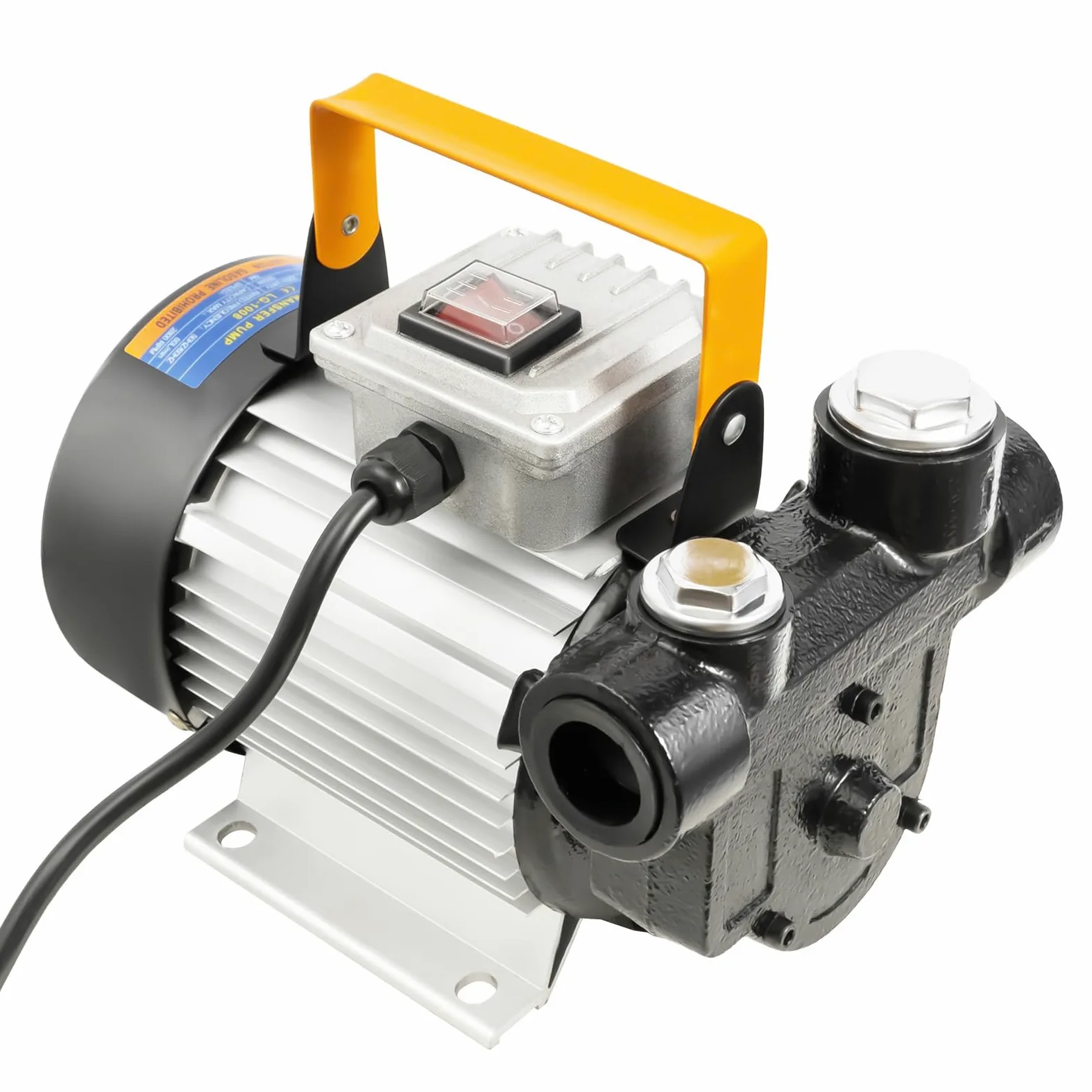 Bomba de aceite para calefacción de diésel, 220 V, 550 W, bomba de extracción de aceite, 20-60 l/min, bomba de combustible para combustible diesel, bomba de transferencia portátil para barcos