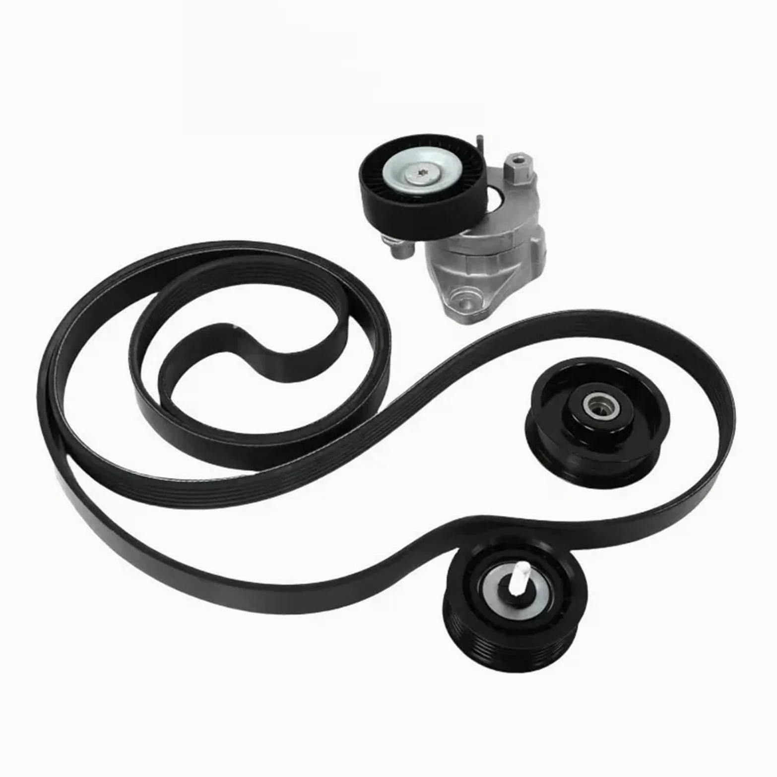 Polea tensora de la Correa de distribución para Benz C300 C350 E350 E550 Kit de polea tensora de la Correa de la Puerta 2722000270 0039937296 2722021419 2722021019 (1 Juego)
