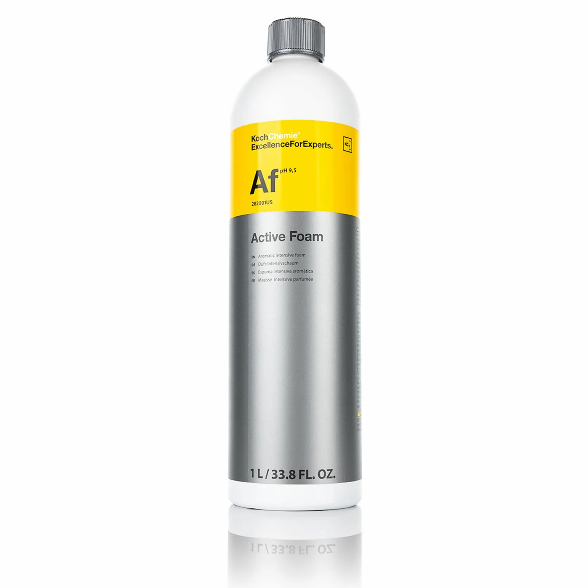 KOCHCHEMIE Koch-Chemie Active Foam - Libre de fosfatos y NTA, Protector de Pintura, formulación de Espuma única, Aroma de sándalo de Larga duración (1 litro)