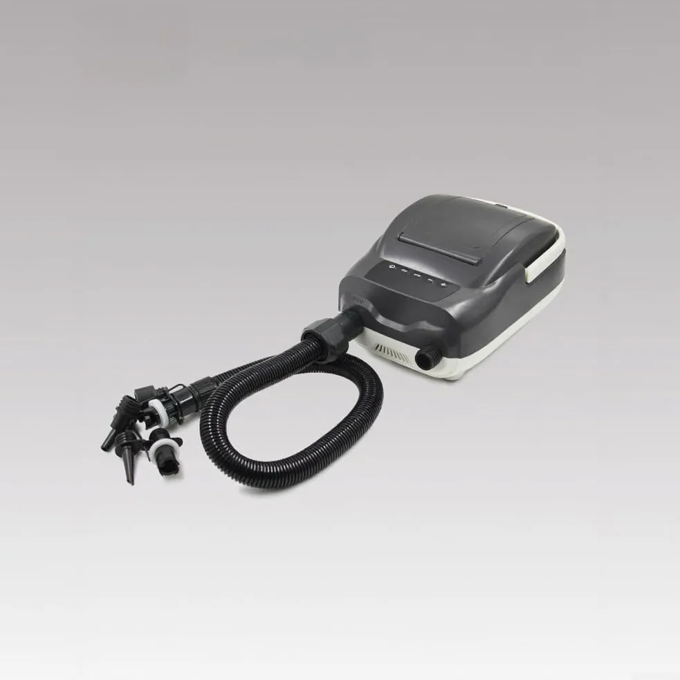 Bomba de aire eléctrica de 20 PSI con apagado automático, para tablas de remo inflables, kayaks y tiendas de campaña, compresor portátil de alta presión de 12 V con LED