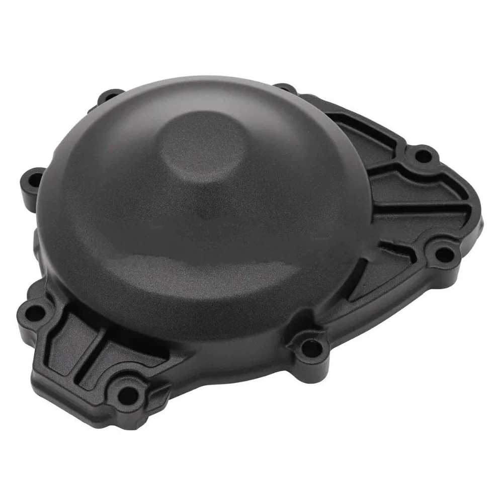 Guardia motor cárter Junta De Tapa Motor Arranque Estator Cárter Lado Izquierdo Negro Para Motocicleta Para Y&amaha YZF R1 YZF-R1 2009 2010 2011 2012 2013 2014 Cubierta caja motor motocicleta