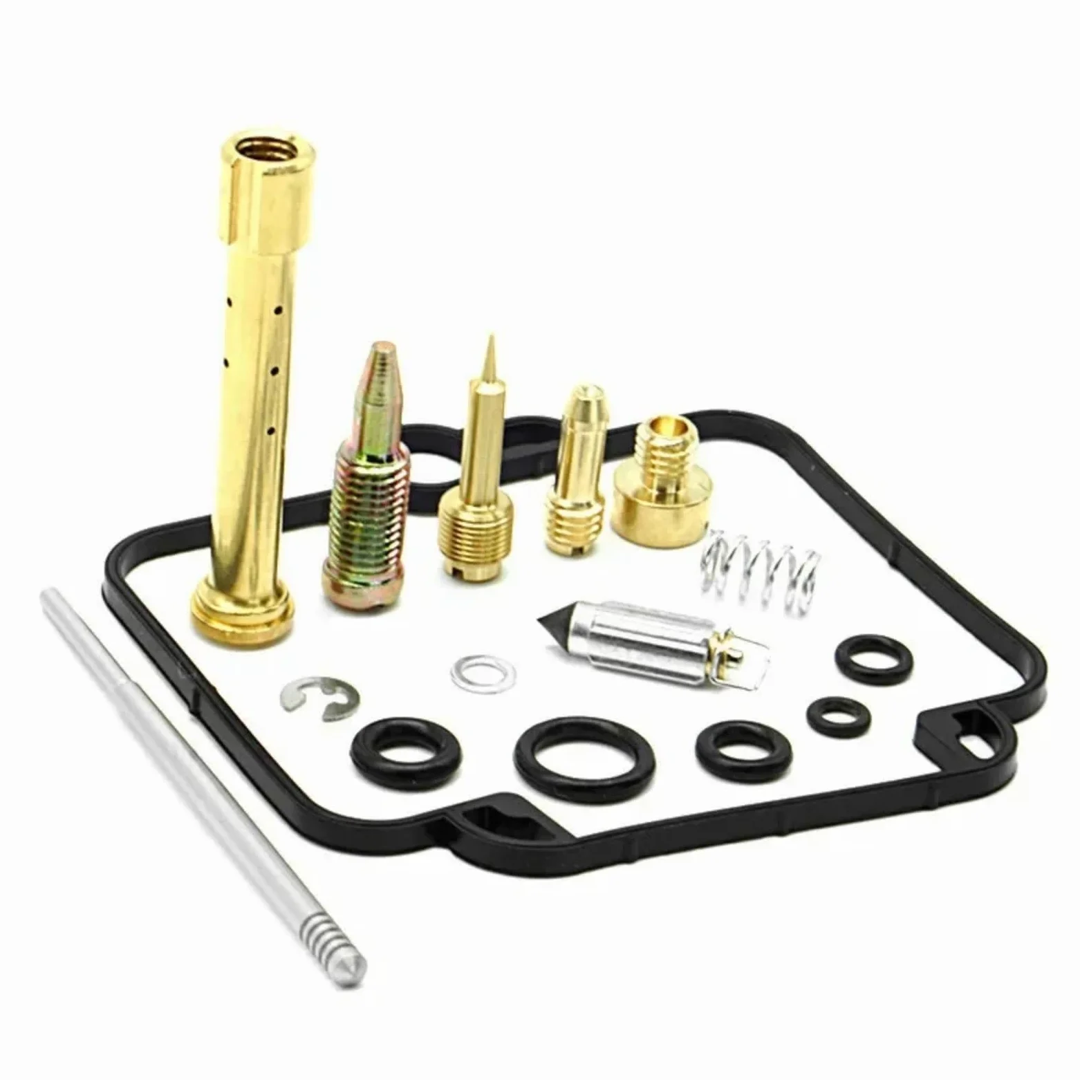 Kits Reparación Carburador Kit Reparación Carburador Para Suzuki Para GSF400 Para Bandit 400 GJ74A Junta Sellado Cámara Válvula Flotador Aguja Tórica Conjunto Reconstrucción Carburador