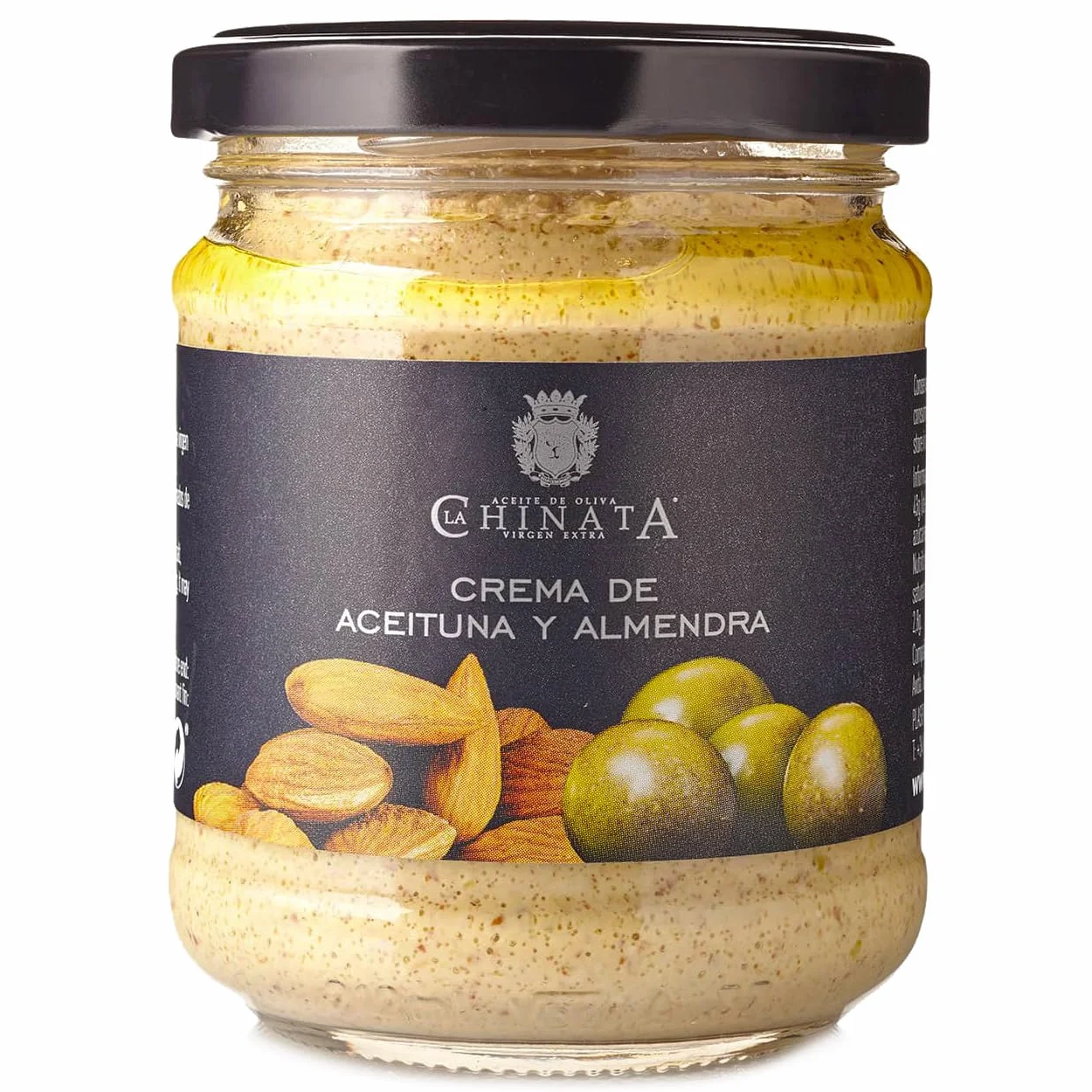 La Chinata Crema de Aceitunas verdes y Almendras 180 gr