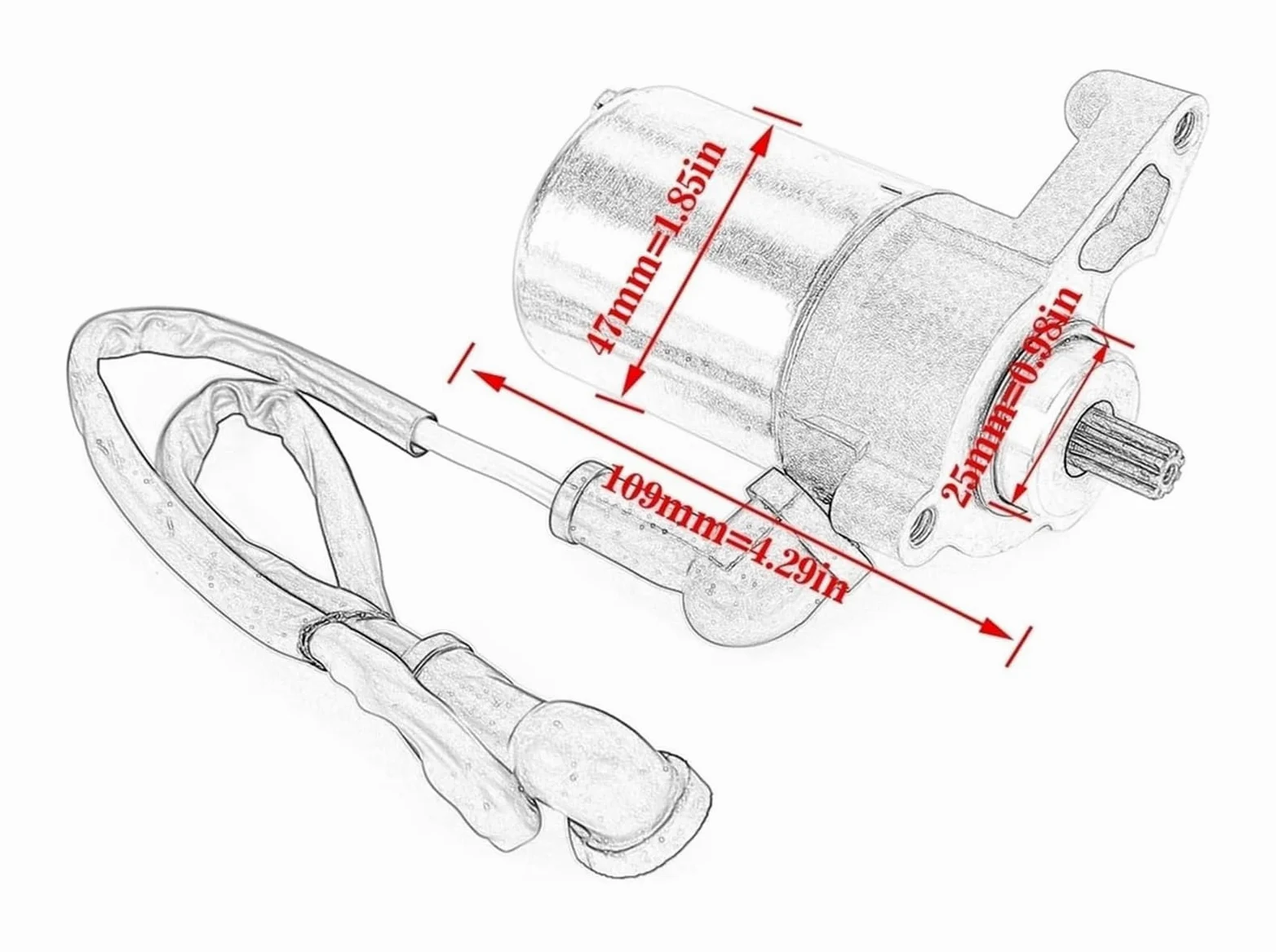 Motor Generador para DT125R DT125X para TDR125 para TDR125N para TZR125 Motor De Arranque 3MB-81800-02 4FL-81800-00 5AN-81800-00