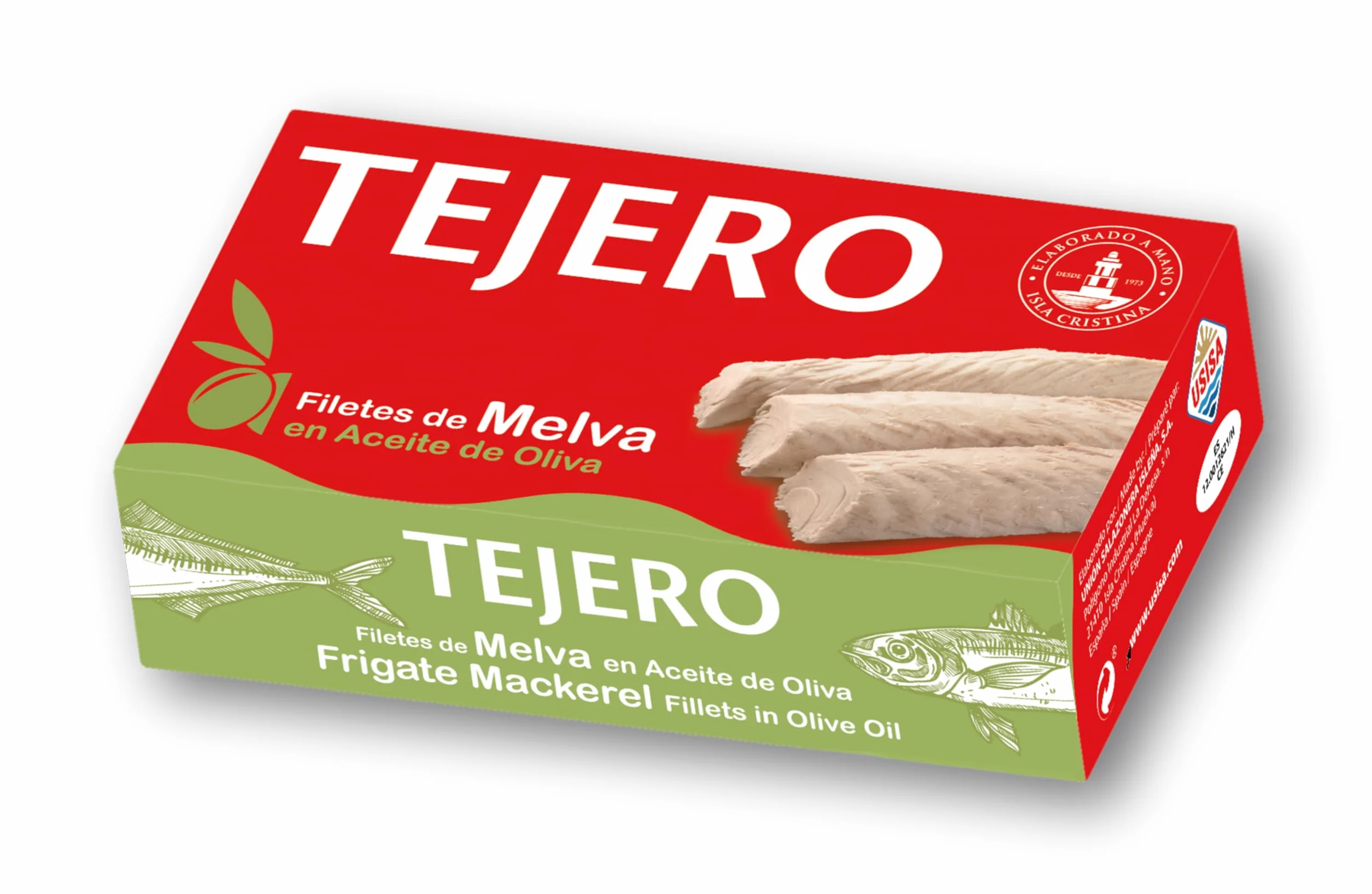 Tejero Conserva de pescado Melva en Aceite de Oliva 5 Latas 120 g
