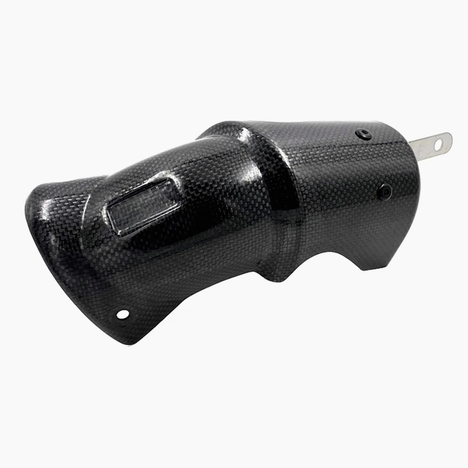 Deflectores de Calor para Escape Protector de Fibra de Carbono para Tubo de Escape de Motocicleta, Protector térmico, Compatible con BMW S1000RR, S1000R, R1200GS Motocicleta Tubo Protector