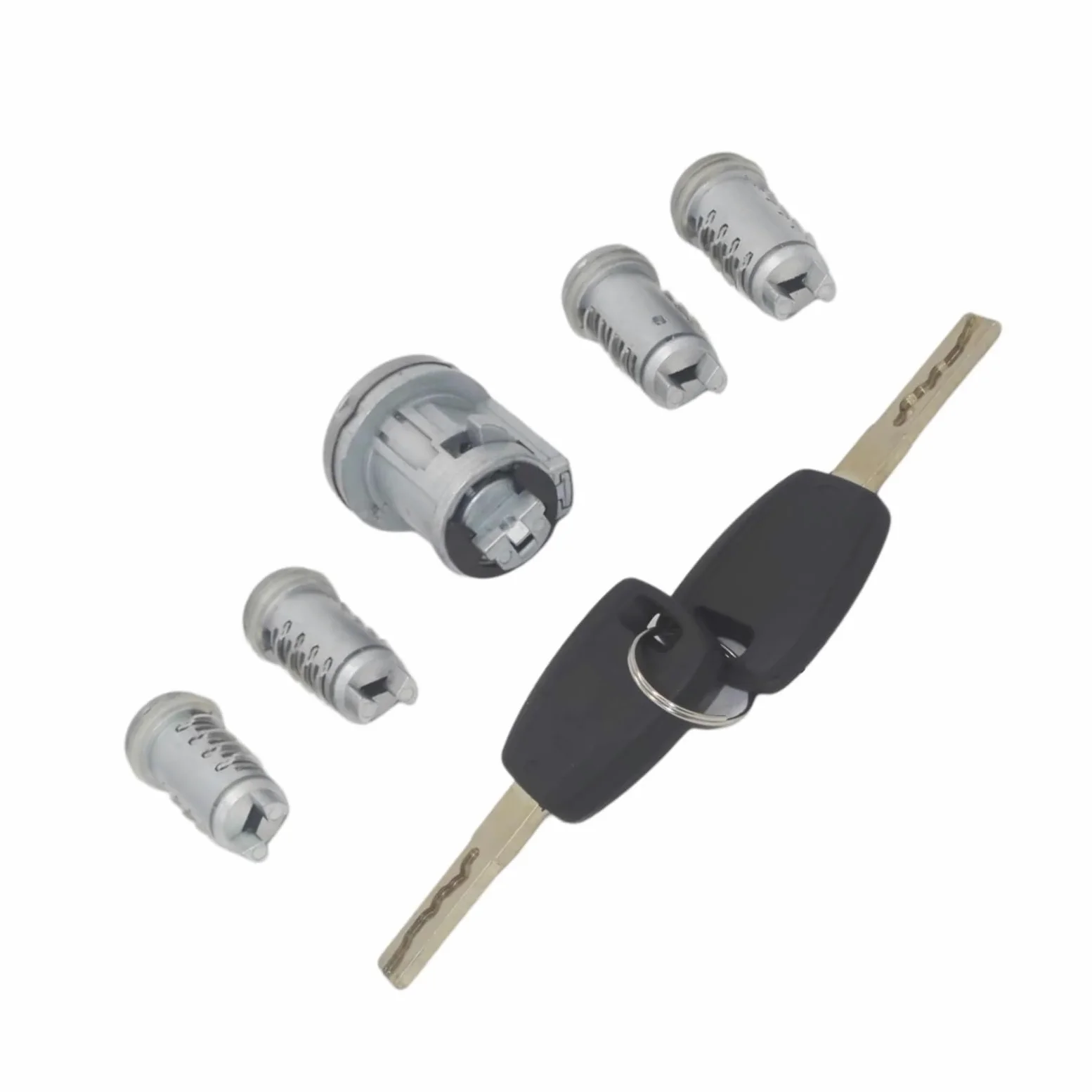 Núcleo Cerradura Arranque Compatible Con Fiat Para Doblo 119 2001-2020 Llave De Cuchilla Interruptor Encendido Puerta Cerradura Maletero Cilindro Barril SIP22 AL162