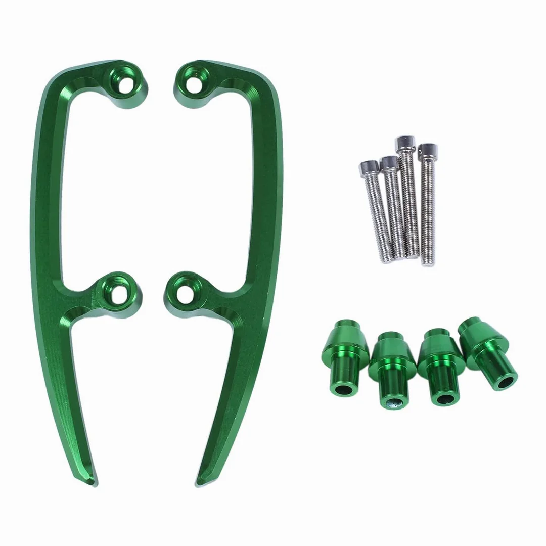 Asideros traseros para NINJA650 Z650 650 2017-2021 (verde)