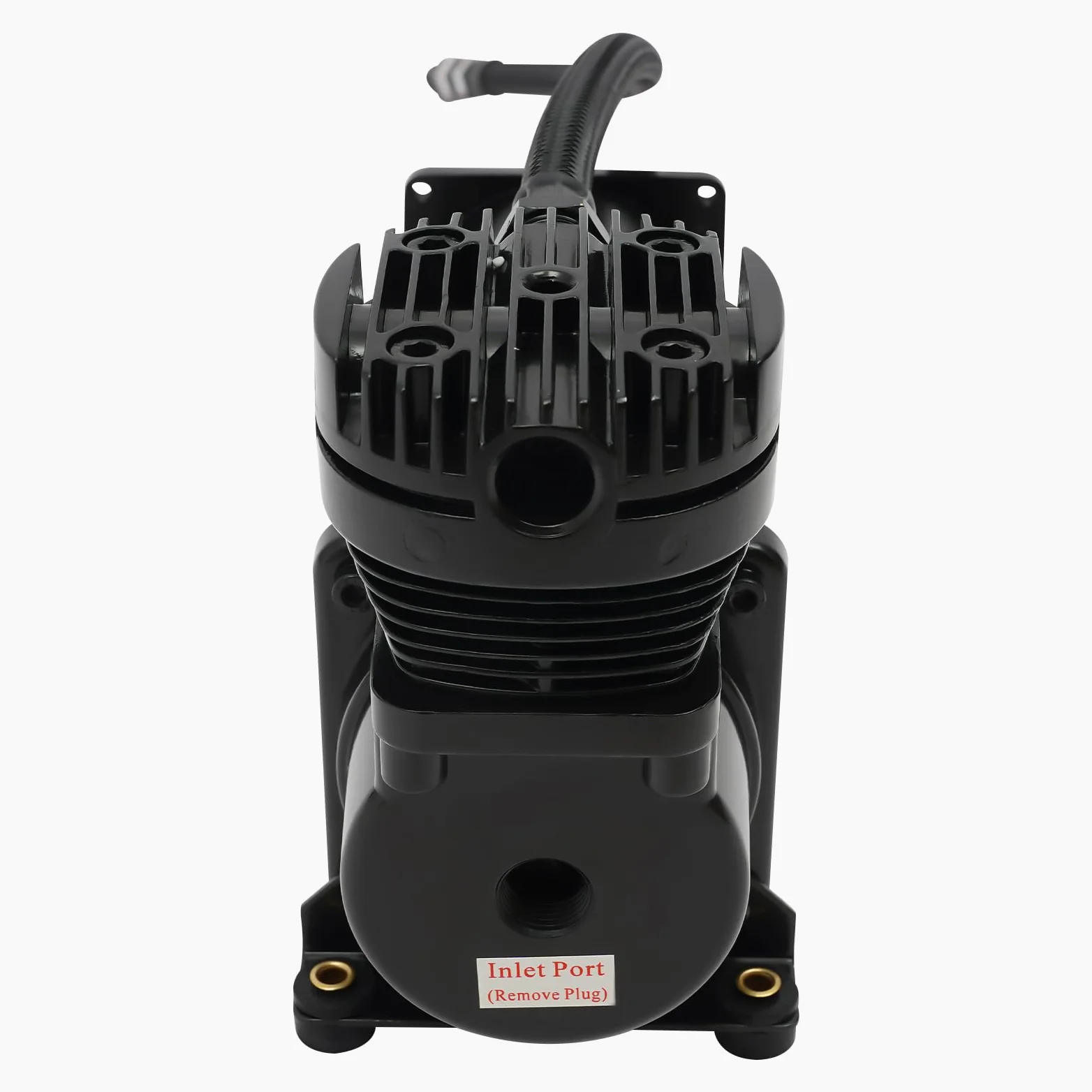 HANGKAI Compresor de aire para coche, 12 V, 200 psi, 1,75 CFM, válvula antirretorno, protección térmica, inflador de neumáticos de 1,8 m, manguera de aire, rosca 1/4NPT, bomba de aire IP53