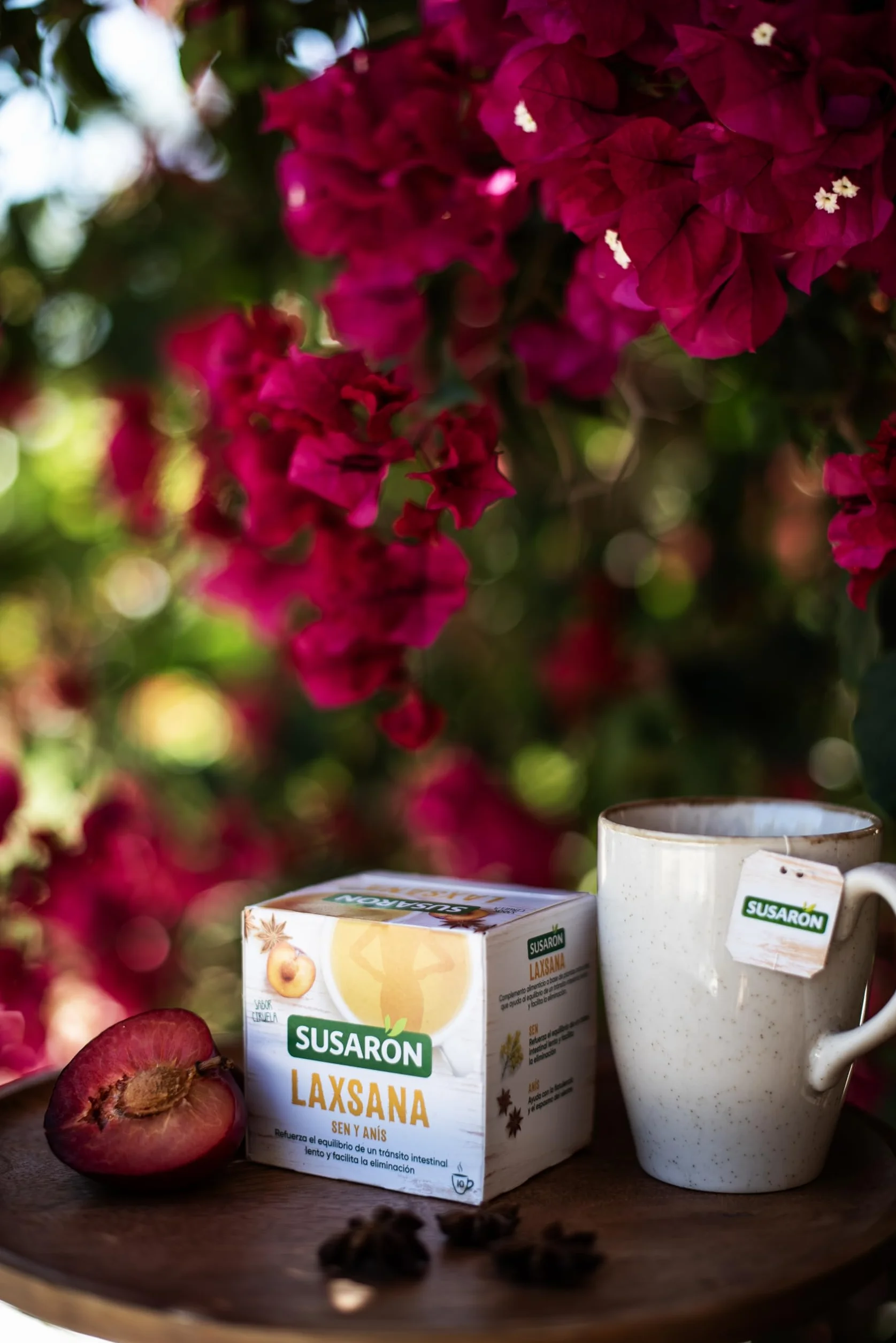 Susarón Infusión Laxsana Sen y Anís Sabor Ciruela Caja 10 bolsitas