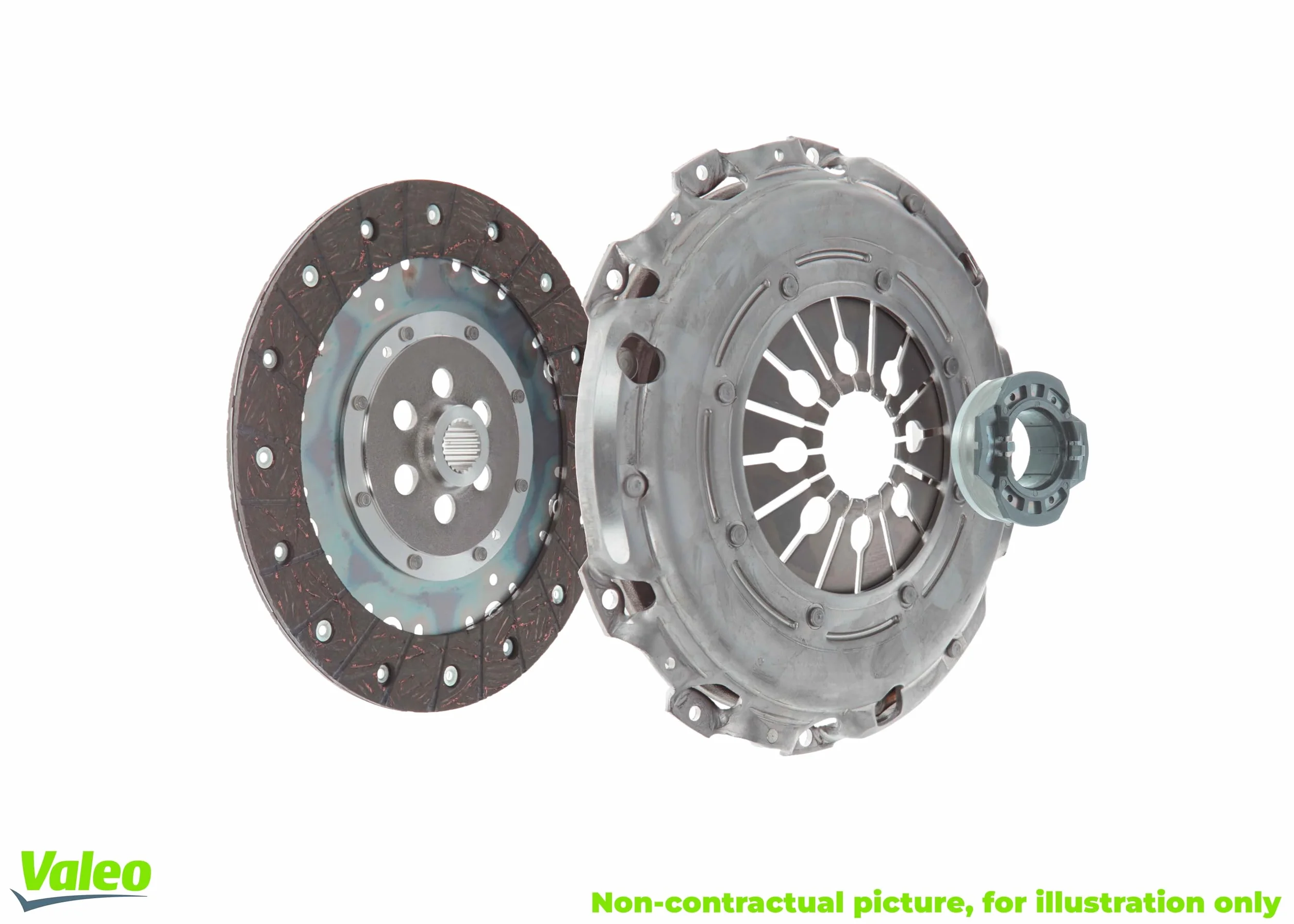 Valeo Kit de Embrague 828559 - Con Tapa, Con Disco