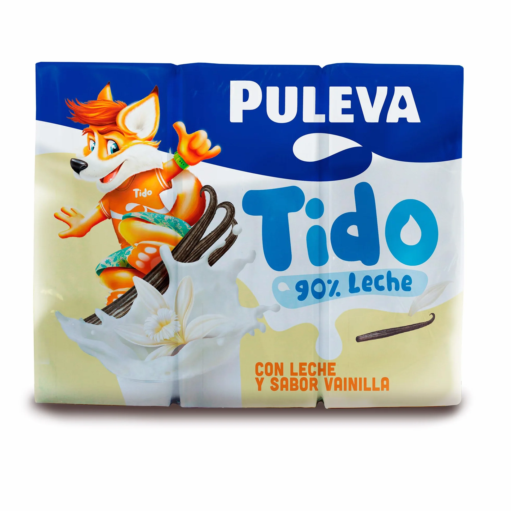 Puleva Batido de Vainilla Pack 6 x 200 ml