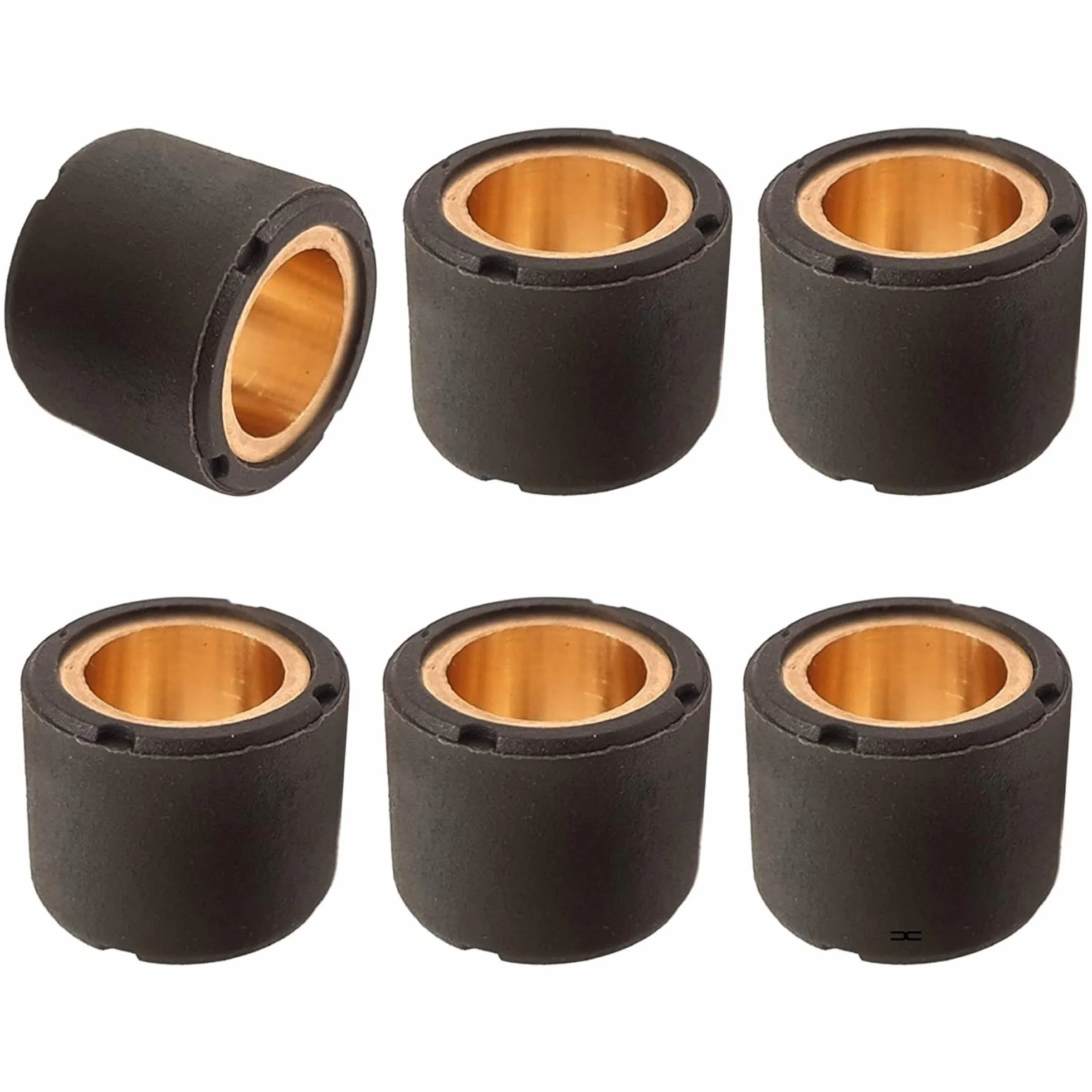 cyclingcolors 6x Rodillos Variador 18 x 14 mm para Scooter Maxiscooter Moto Quad Ciclomotor 110cc 125cc 150cc 180cc 200cc (11.0g)