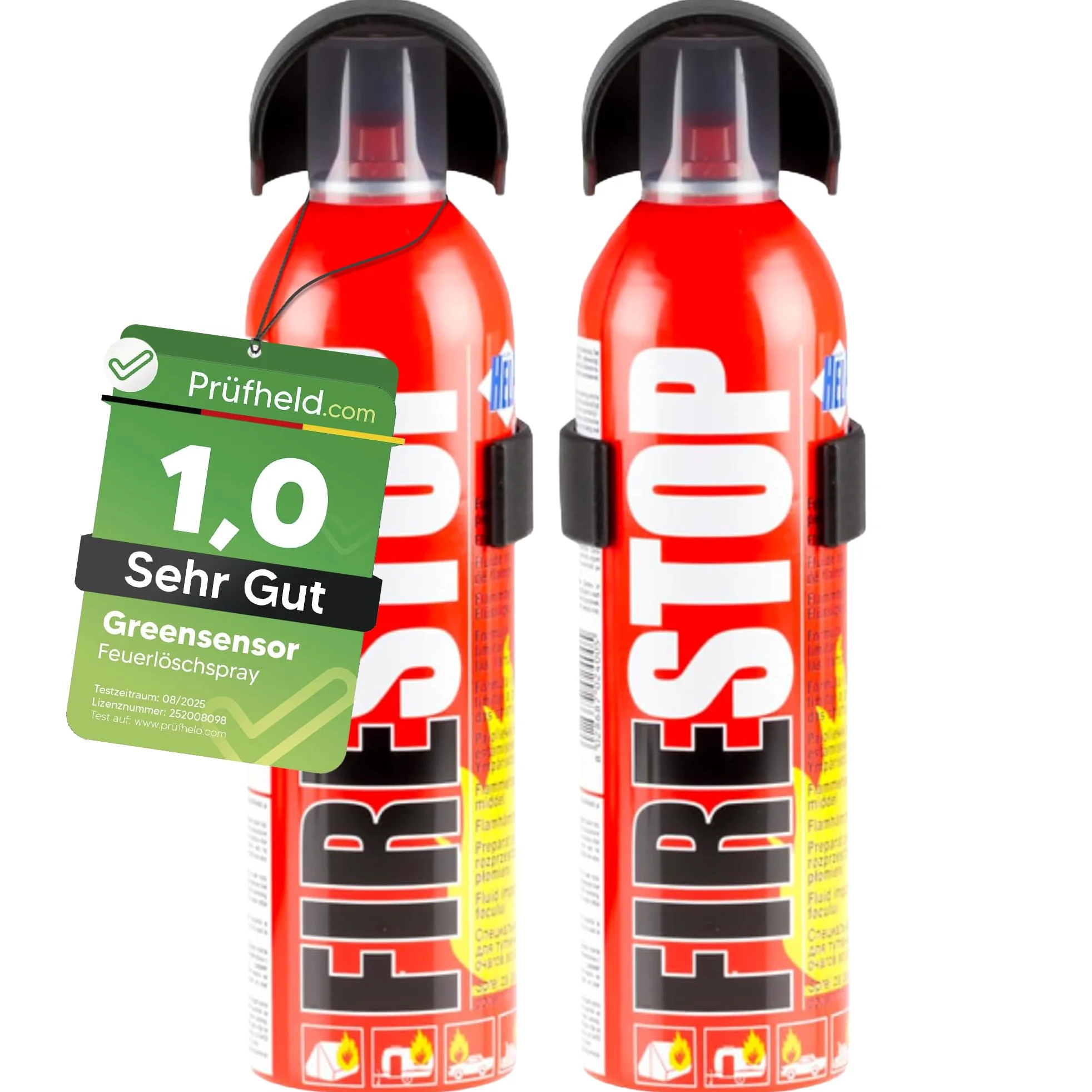 2 aerosoles Greensensor de 400 ml, espuma extintor universal para casa, coche, extintor de espuma, accesorios para pinchazos
