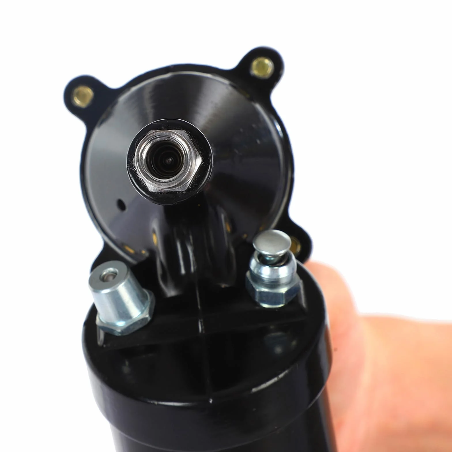 Juego de pistolas engrasadoras manuales Leverage Designs para operaciones sin esfuerzo con sola mano en tareas de lubricación de frecuencia Pistolas engrasadoras con agarre y manguera