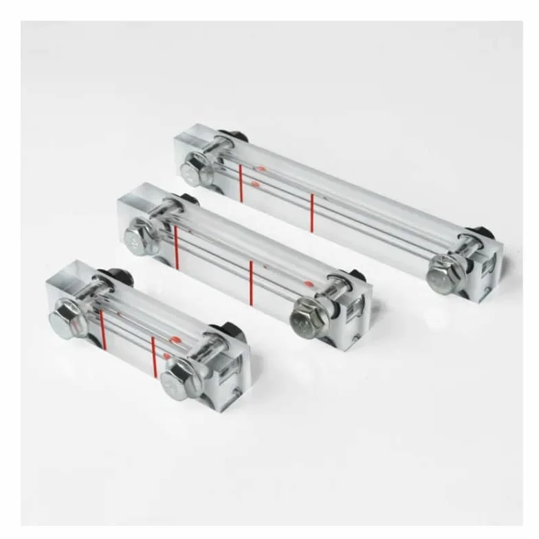 Medidores de Nivel de Aceite (2 Piezas), Tornillo, Compresor de Aire, Espejo de Aceite, Visor de Aceite, Distancia Entre Ejes de Los Orificios de la Ventana de Aceite: 40, 50, 60, 80, 100, 12