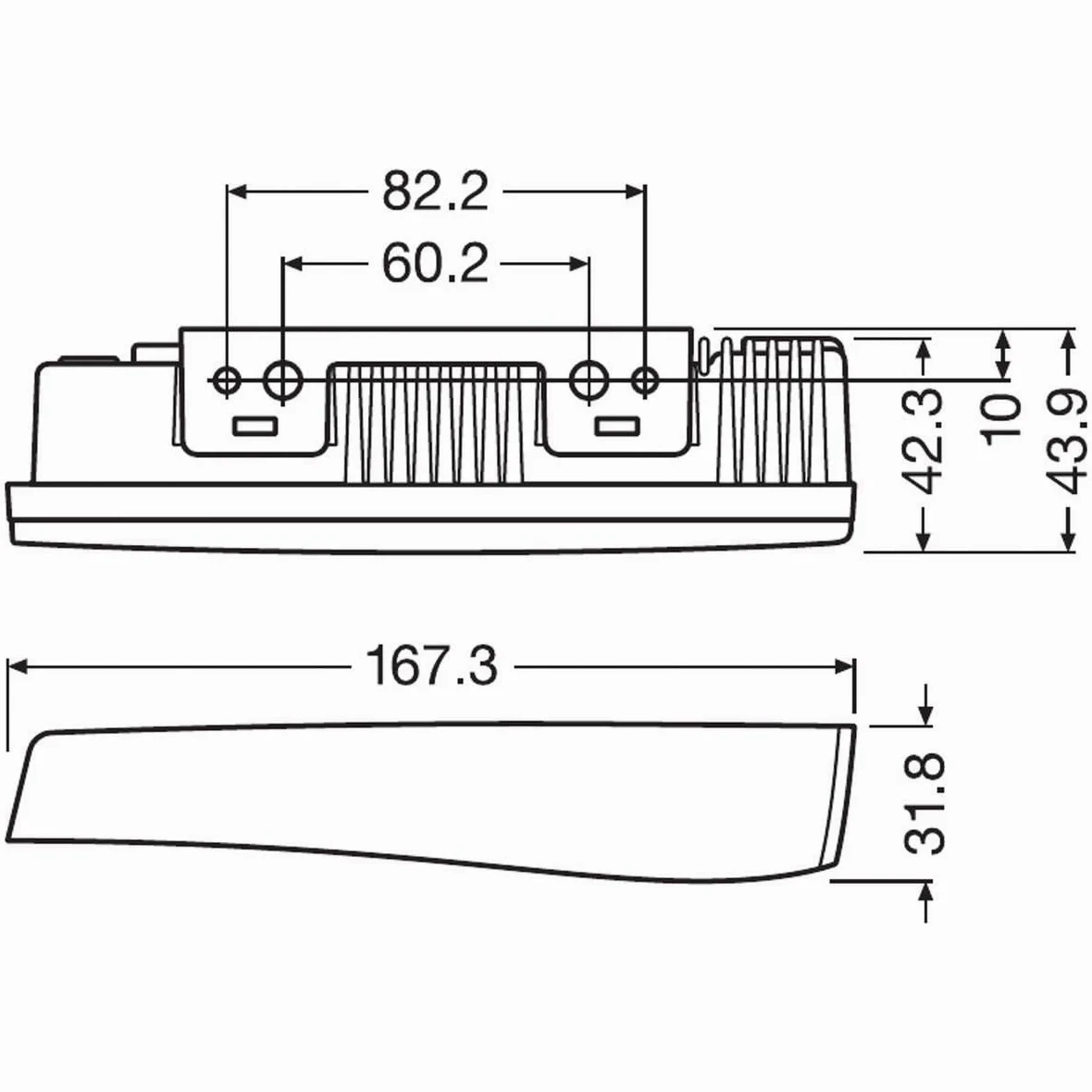 Osram LEDDRL102 LEDDRL102 LEDriving LG Luz de Conducción Diurna, con Luz de Posición, 15W, 12V