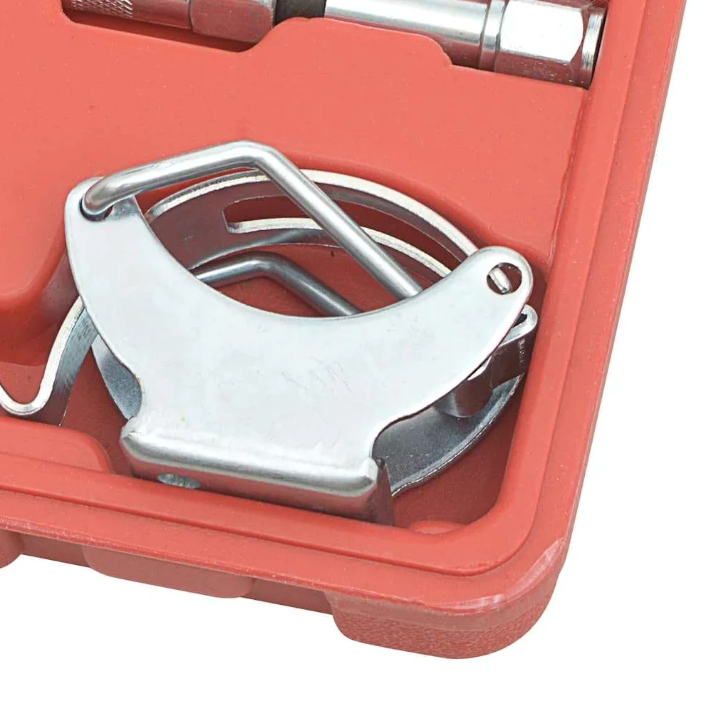 Mangloder - Juego de accesorios para engrasar (11 piezas, adaptador, extensiones y boquilla de aguja, para trabajos de lubricación en taller, garaje, coche, reparación, mantenimiento, montaje