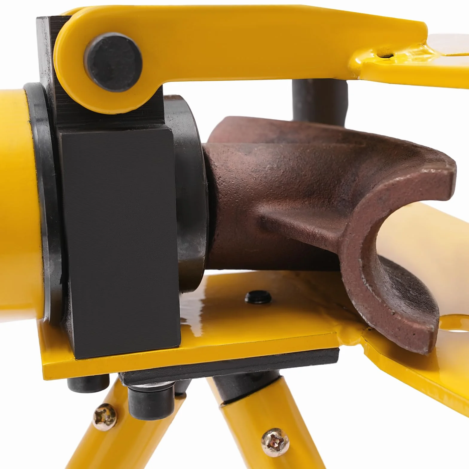 Dobladora de tubos hidráulica manual para flexión máx. 90°, fuerza de flexión hidráulica con 6 tubos de presión, juego de flexión potente, válvula de purga de aire, anillos de sellado